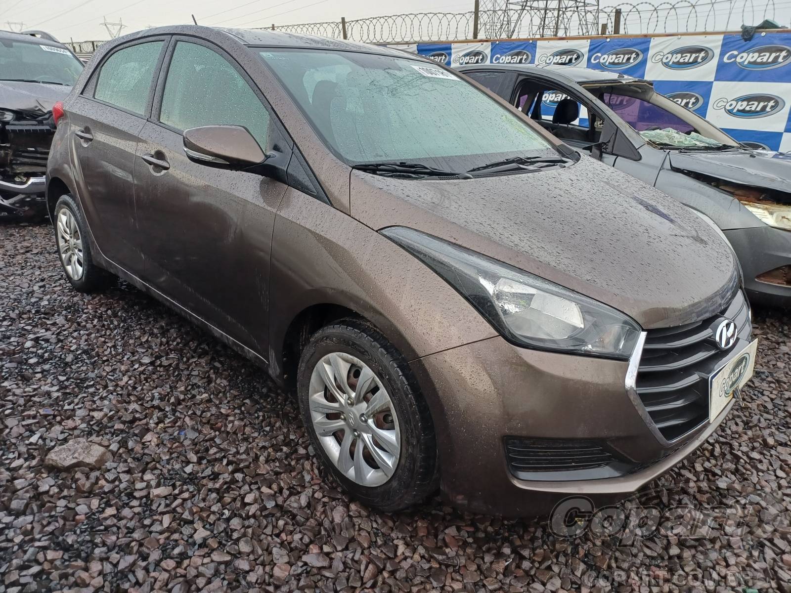 Veículo Hyundai HB20 HYUNDAI HB20 1.0 12V CVVT 2016 Colisão 2016 em leilão