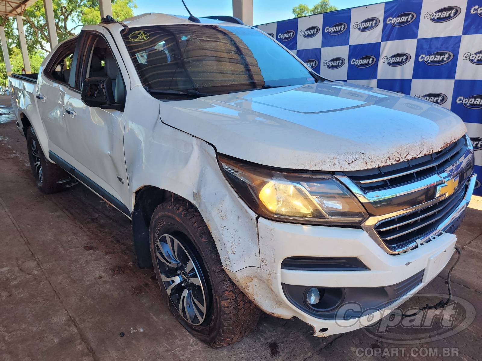 Veículo CHEVROLET S10 CHEVROLET S10 CABINE DUPLA LTZ AT 2.8 CTDI 2020 2020 em leilão