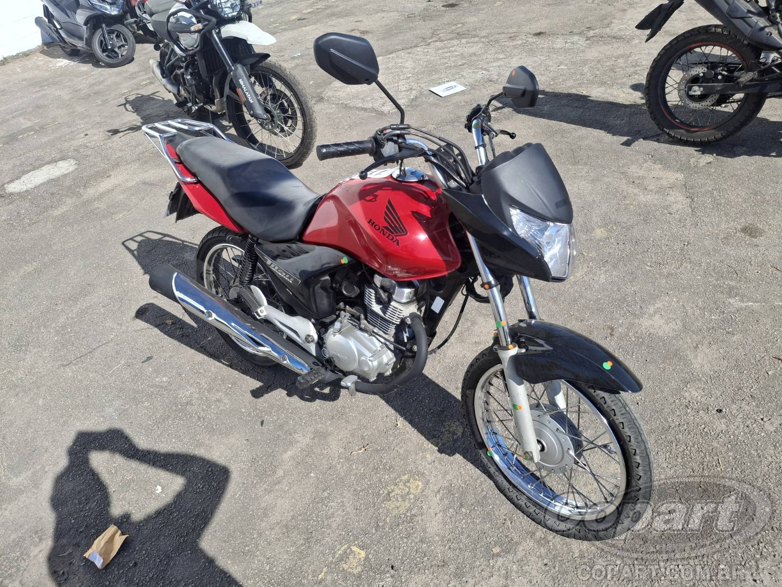 Honda CG 150 2011 em leilão