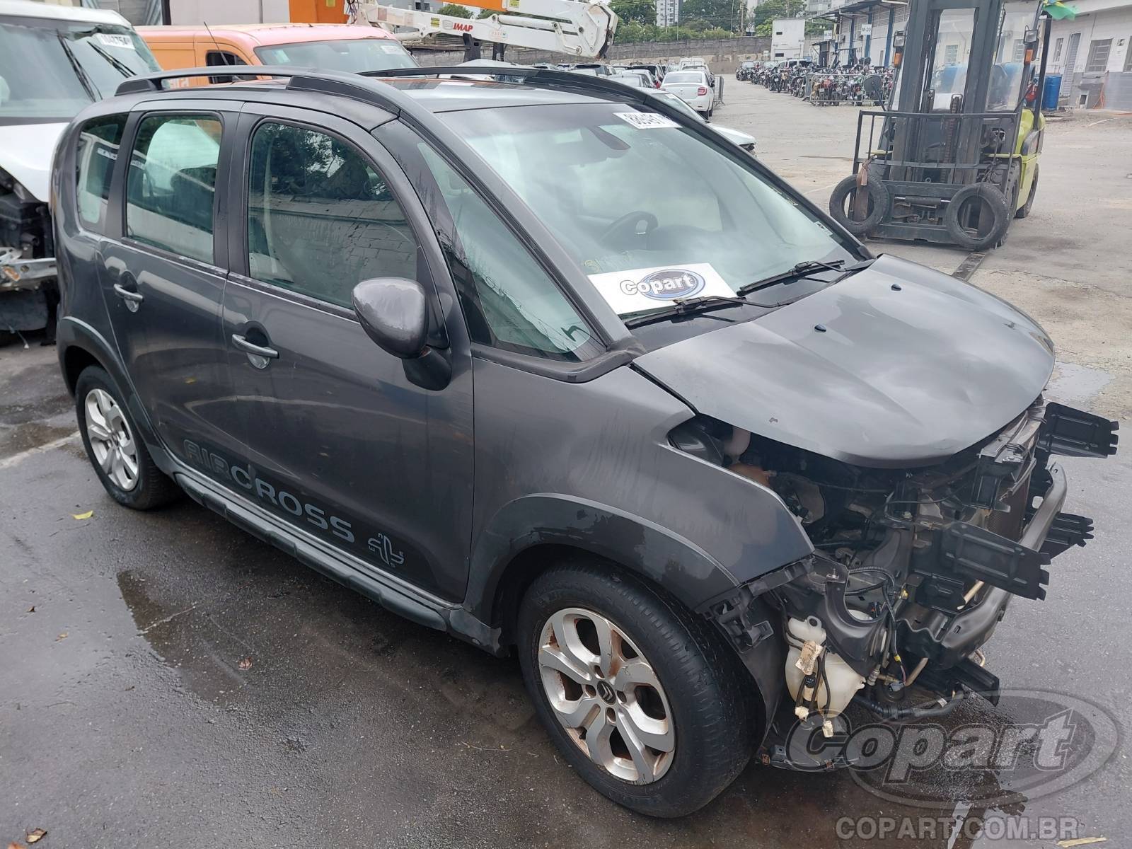 Veículo Peugeot AIRCROSS CITROEN AIRCROSS SHINE 1.6 16V VVT 2015 2016 em leilão
