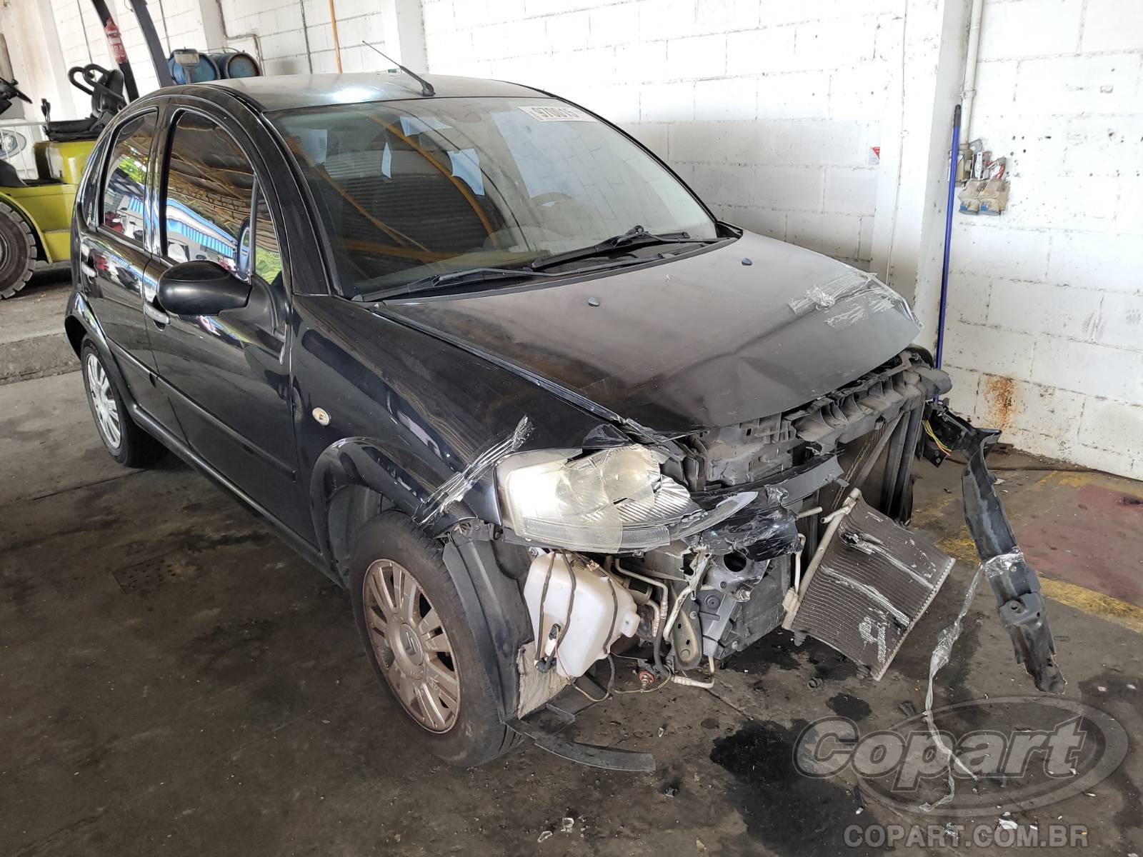 Veículo Citroën C3 Citroen C3 Exclusive 1.6 16V 2009 Colisão Média Monta 2009 em leilão