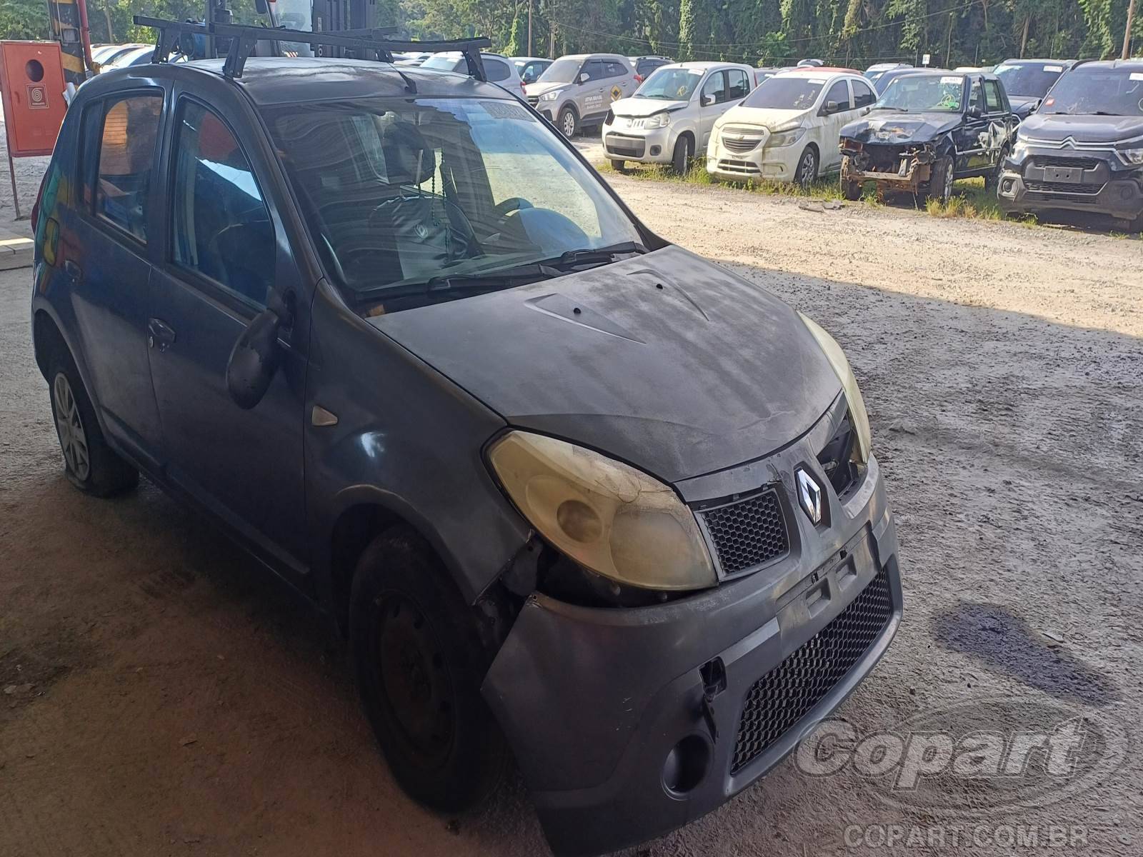 Veículo Renault Sandero Renault Sandero Expression 1.0 16V 2009 Pequena Monta 2009 em leilão