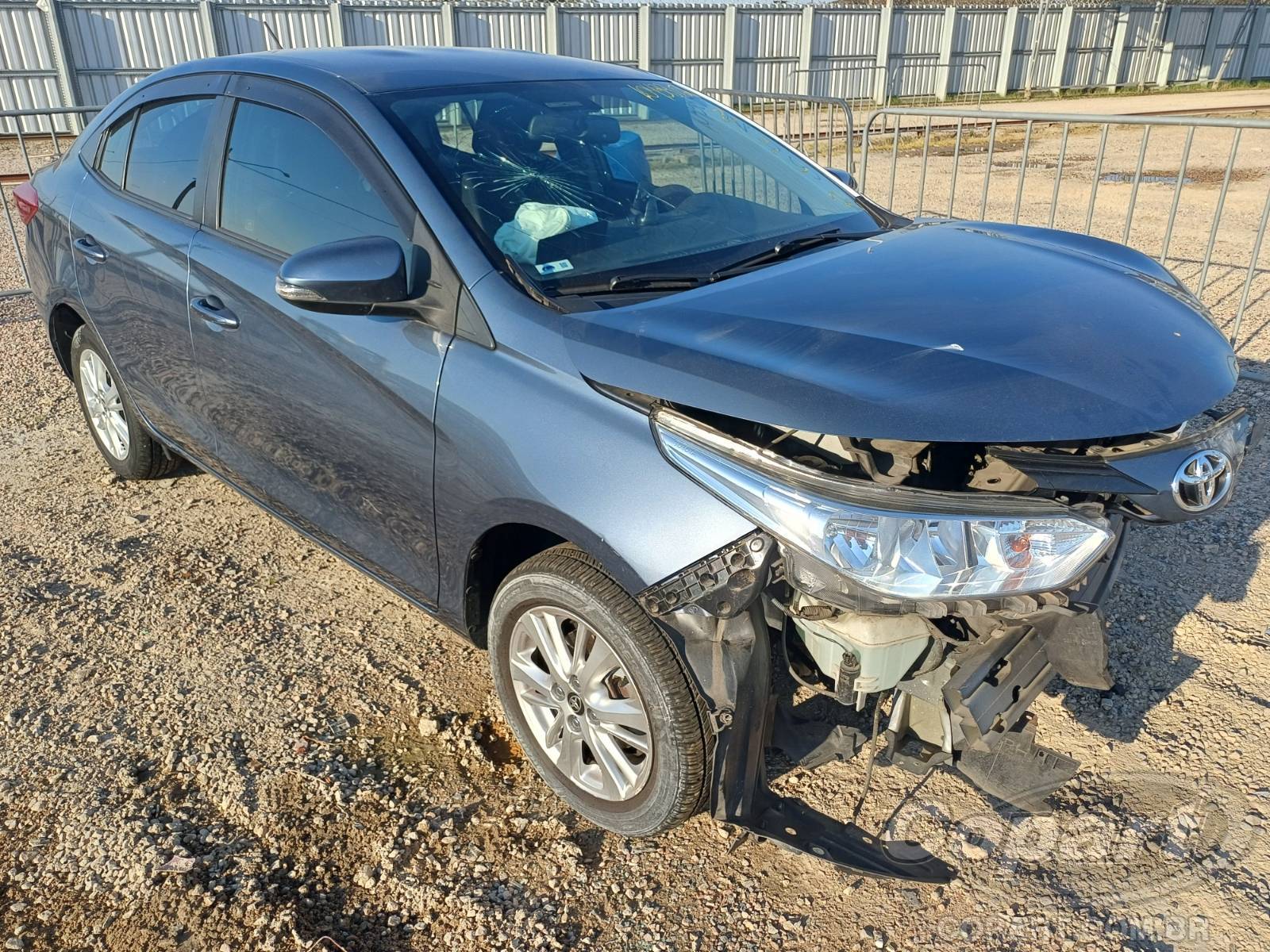 Veículo Toyota Yaris 2019 TOYOTA YARIS SEDA XL Plus Tech CVT 1.5 16V DUAL VVT-i 2019 em leilão