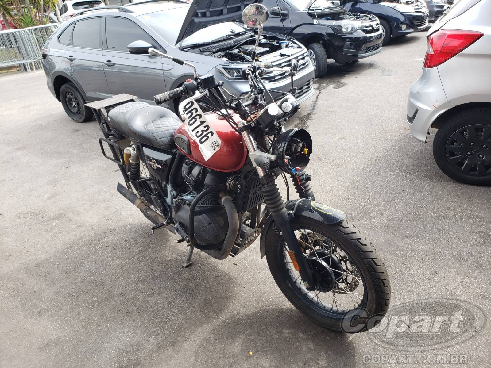 Veículo Royal Enfield INTERCEPTOR ROYAL ENFIELD INTERCEPTOR 650 2022 2023 em leilão