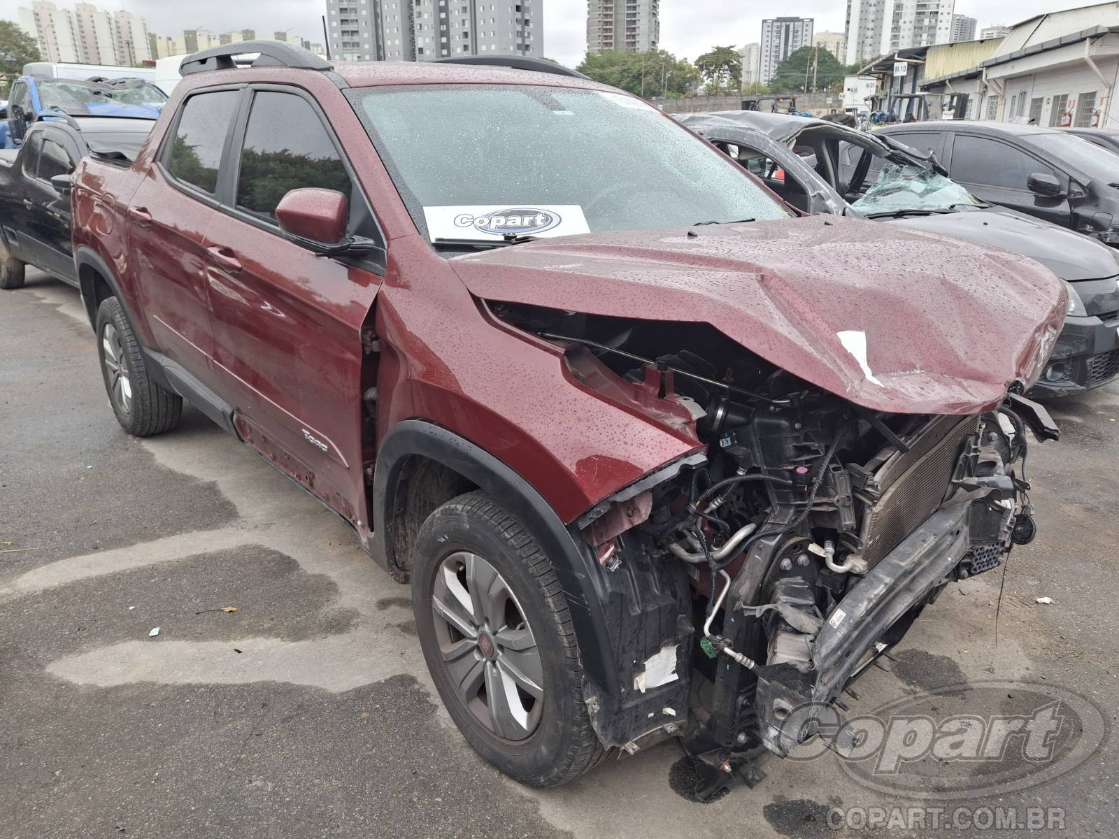 Veículo FIAT Toro FIAT TORO Freedom AT6 1.8 16V E.torQ 2021 2021 em leilão