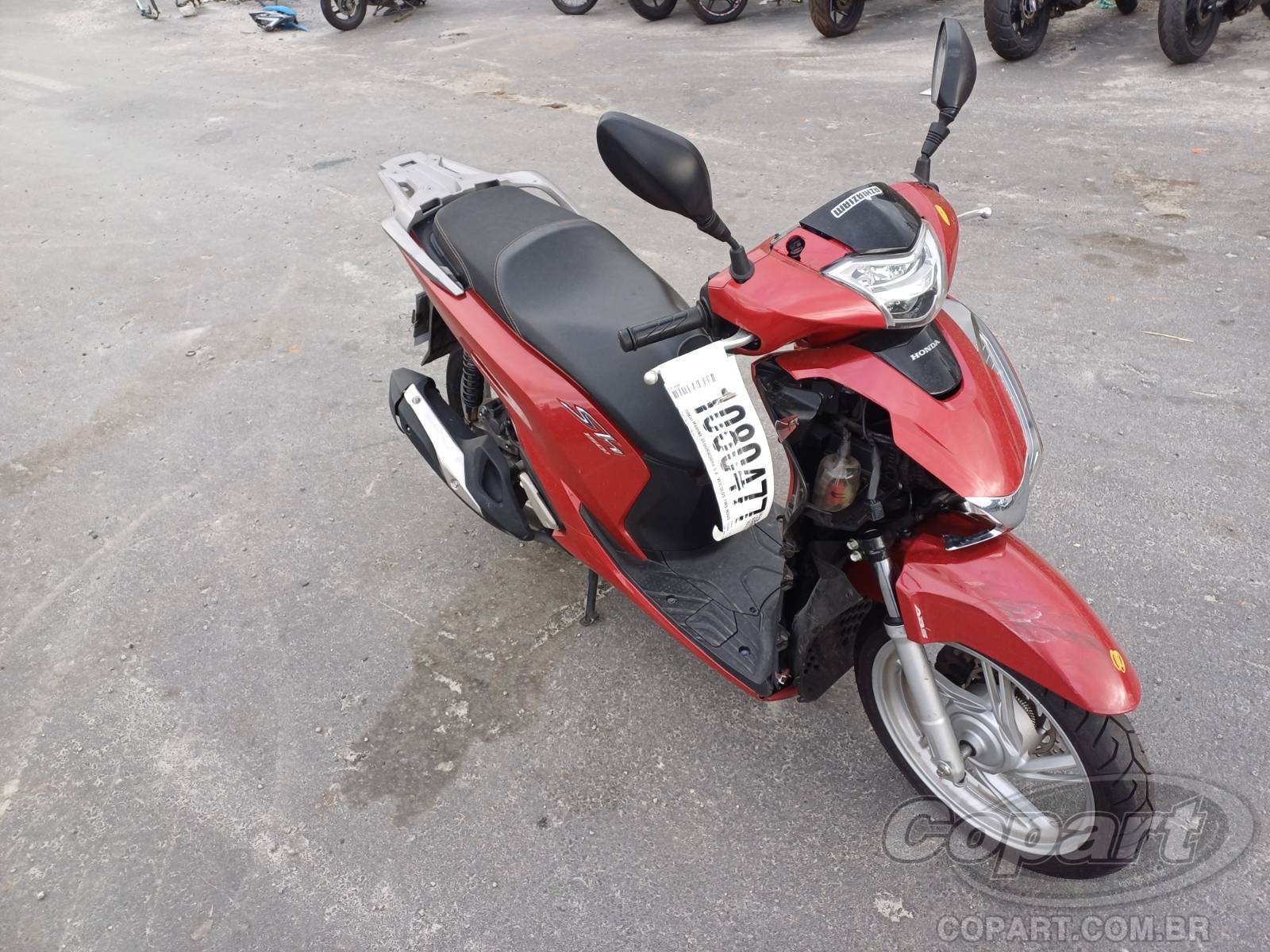 Veículo HONDA Honda Honda SH 150i CVT 2020 Colisão 2020 em leilão
