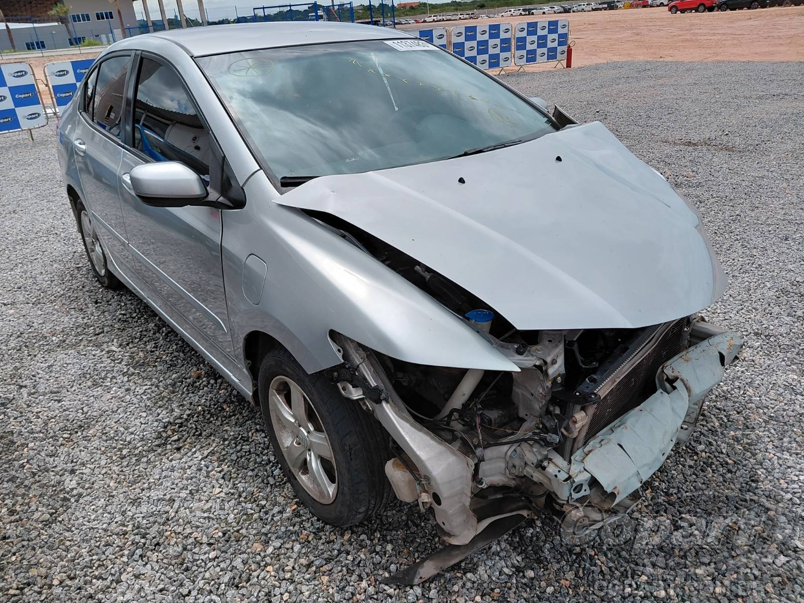 Veículo Honda City HONDA CITY LX 1.5 16V 2012 Recuperado 2012 em leilão