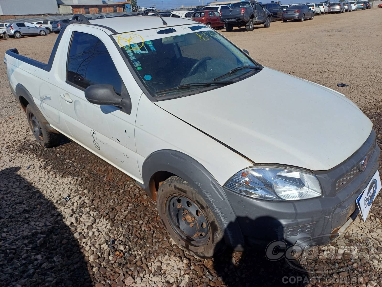 Veículo Fiat Strada FIAT STRADA HARD WORKING 1.4 EVO 2017 2017 em leilão