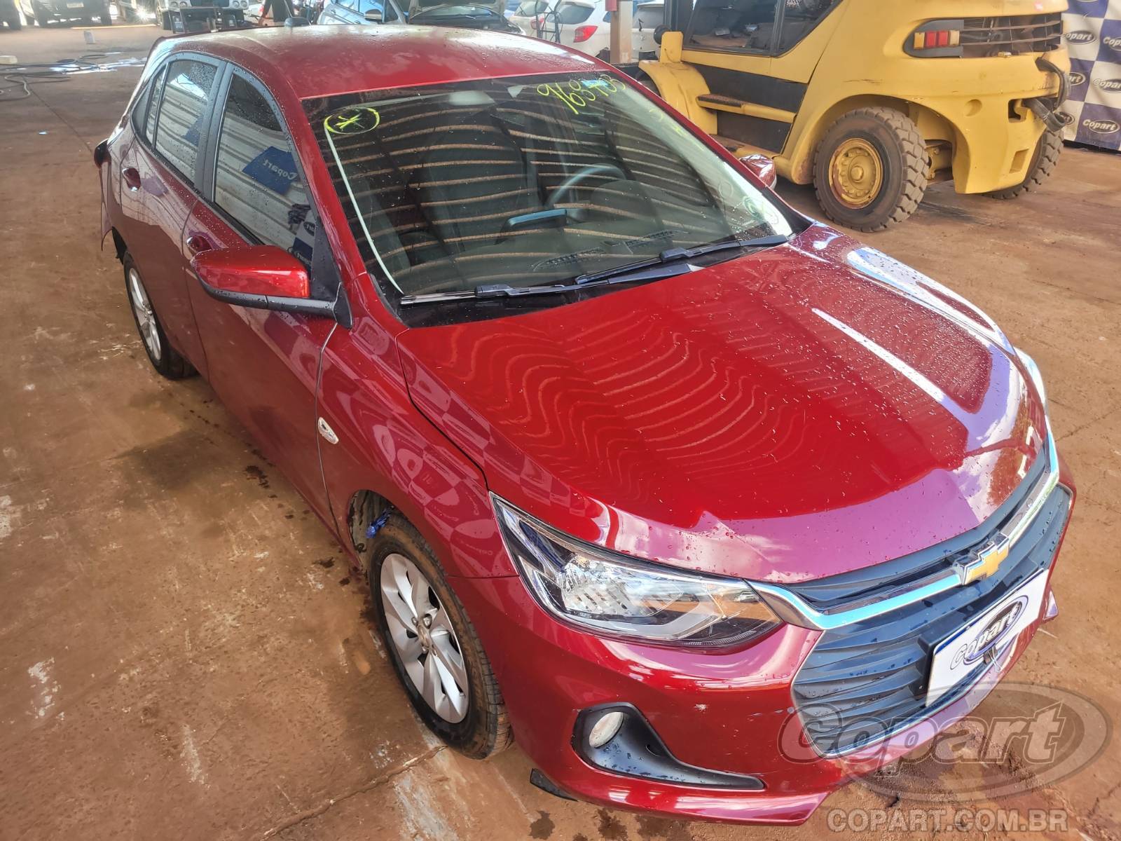 Veículo GM - Chevrolet Onix Chevrolet Onix LT 1.0 12V Ecotec 2020 Colisão Média Monta 2020 em leilão