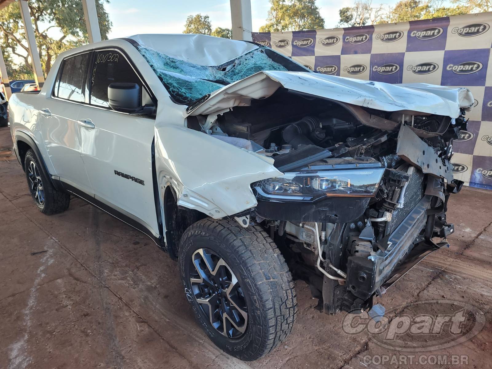 Veículo Fiat RAMPAGE RAM RAMPAGE 2.0 Hurricane Turbo 2023 2024 em leilão