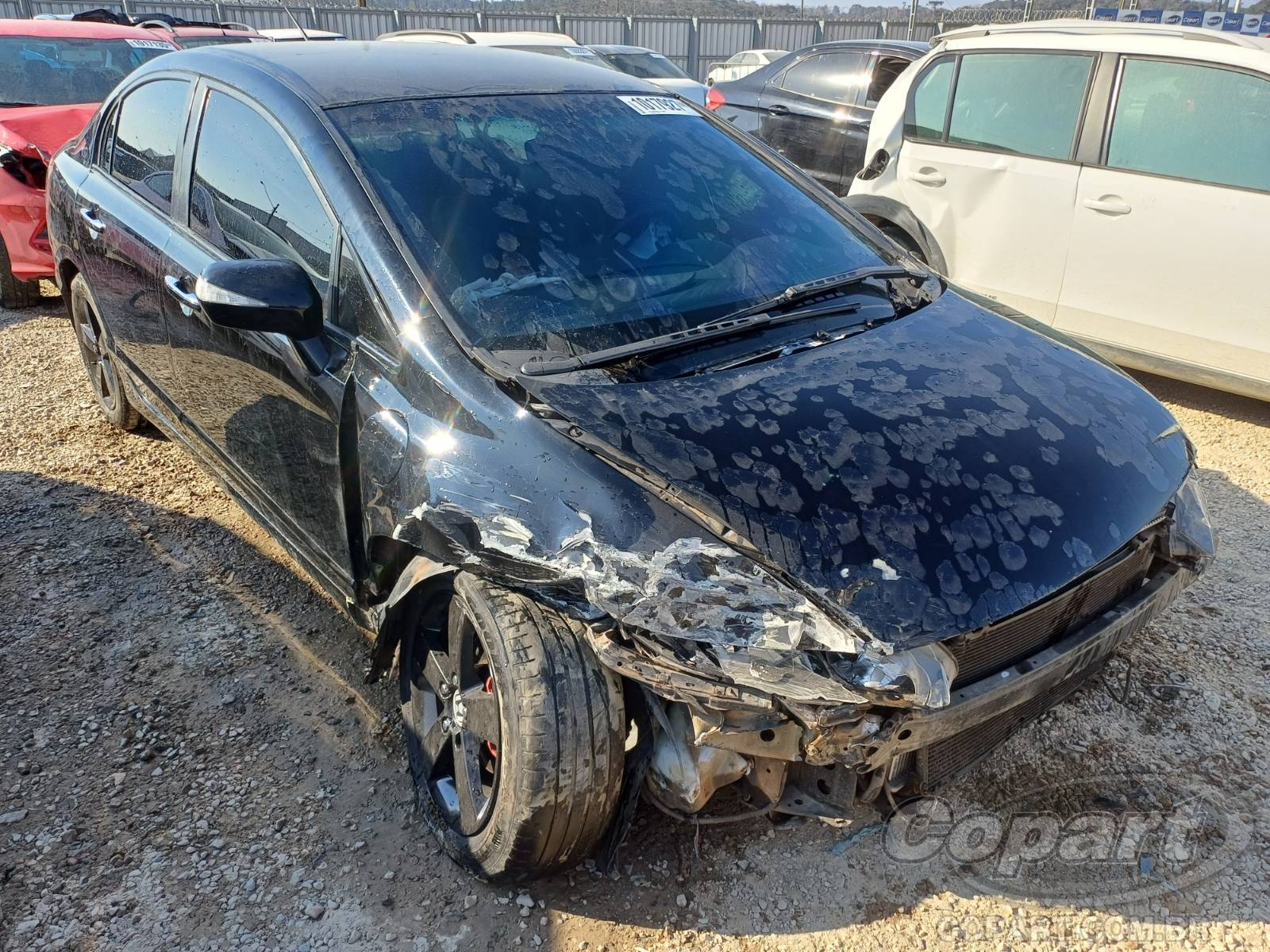 Veículo Honda Civic 2008 HONDA CIVIC EXS 1.8 16V FLEXIVEL ALCOOL/GASOLINA 2008 em leilão