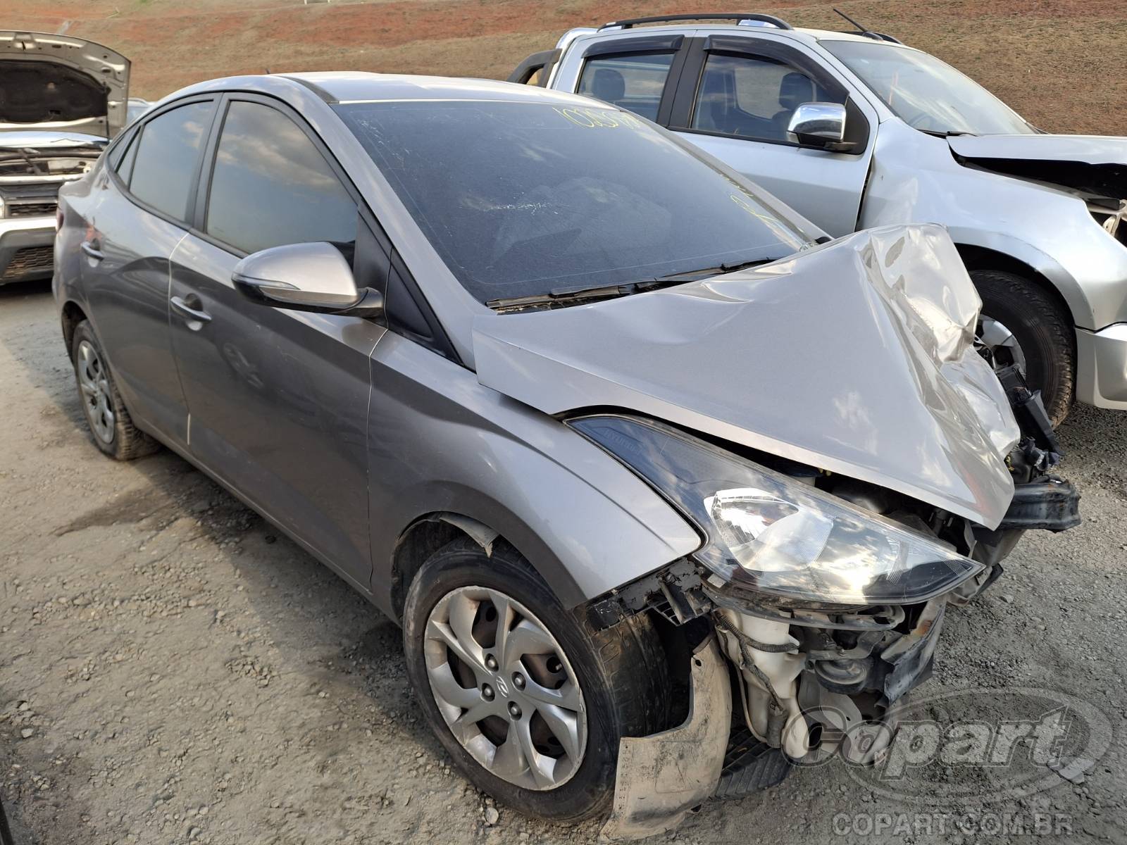 Veículo Hyundai HB20S 2021 HYUNDAI HB20S Vision 1.0 12V CVVT 2022 em leilão