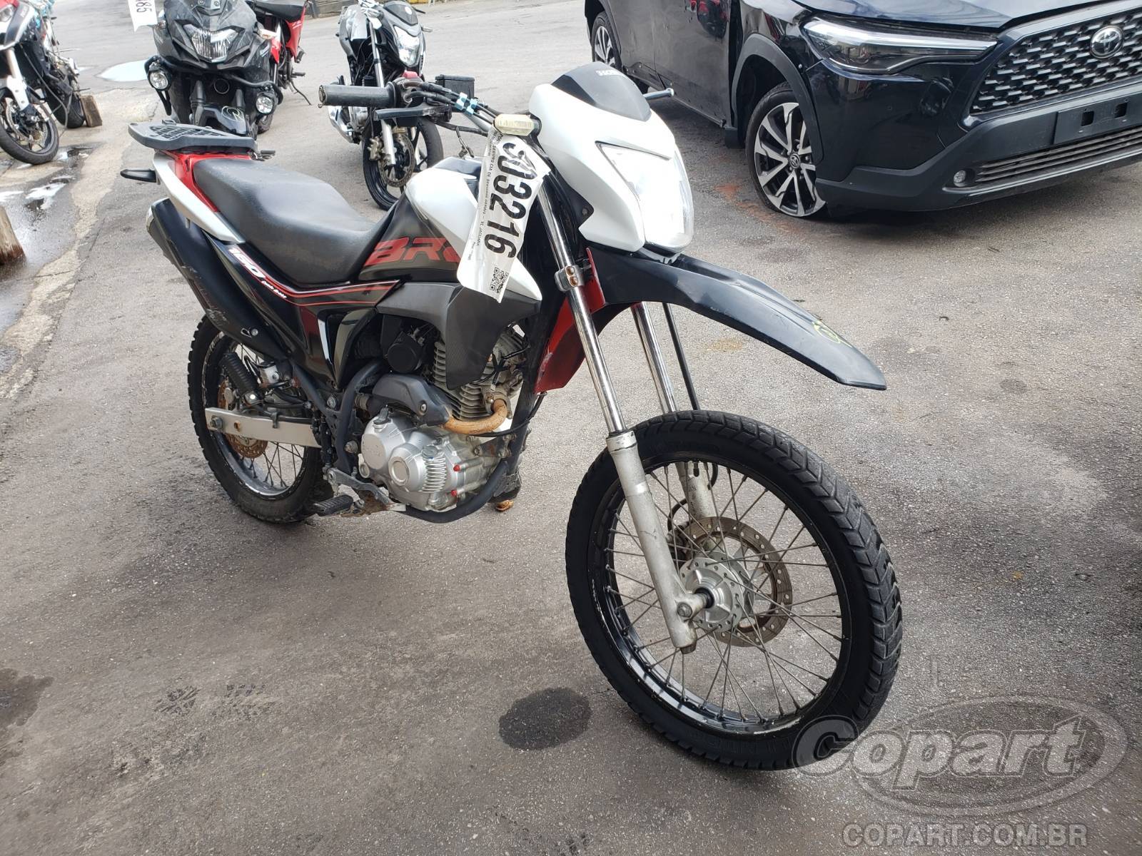 Veículo HONDA NXR Honda NXR 160 Bros ESDD Flexone 2015 Pequena Monta 2015 em leilão