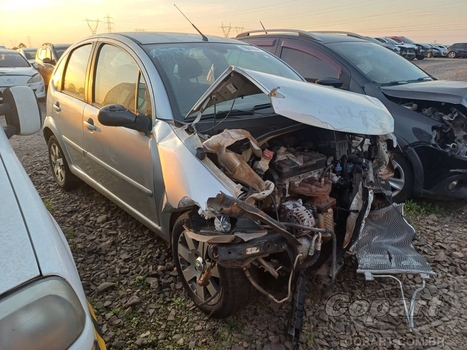 Veículo Peugeot C3 CITROEN C3 Exclusive 1.4 2011/2012 2012 em leilão