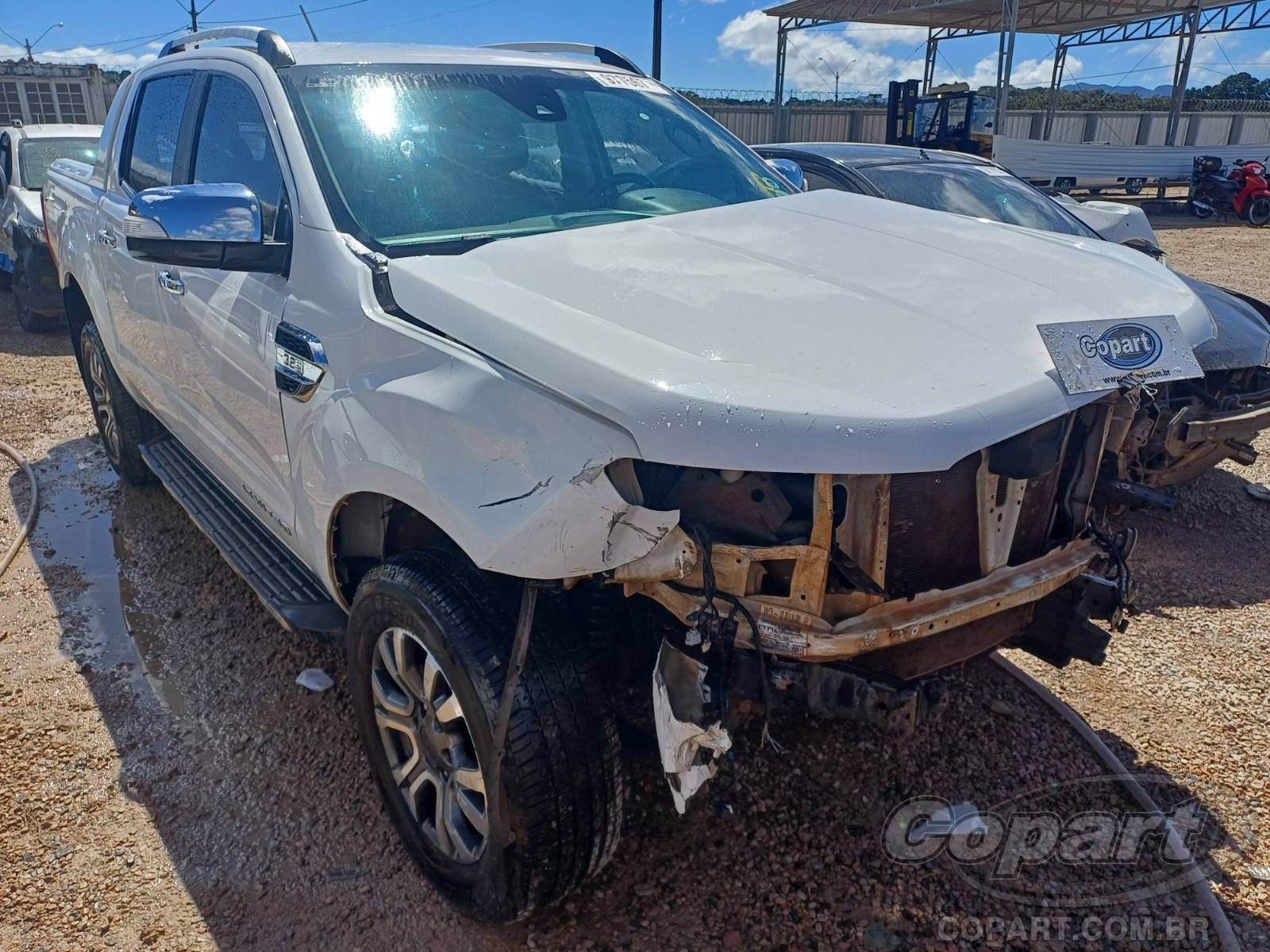 Veículo Ford Ranger Ford Ranger CD Limited 3.2 Duratorq TDCi 2020 Médio Dano 2020 em leilão