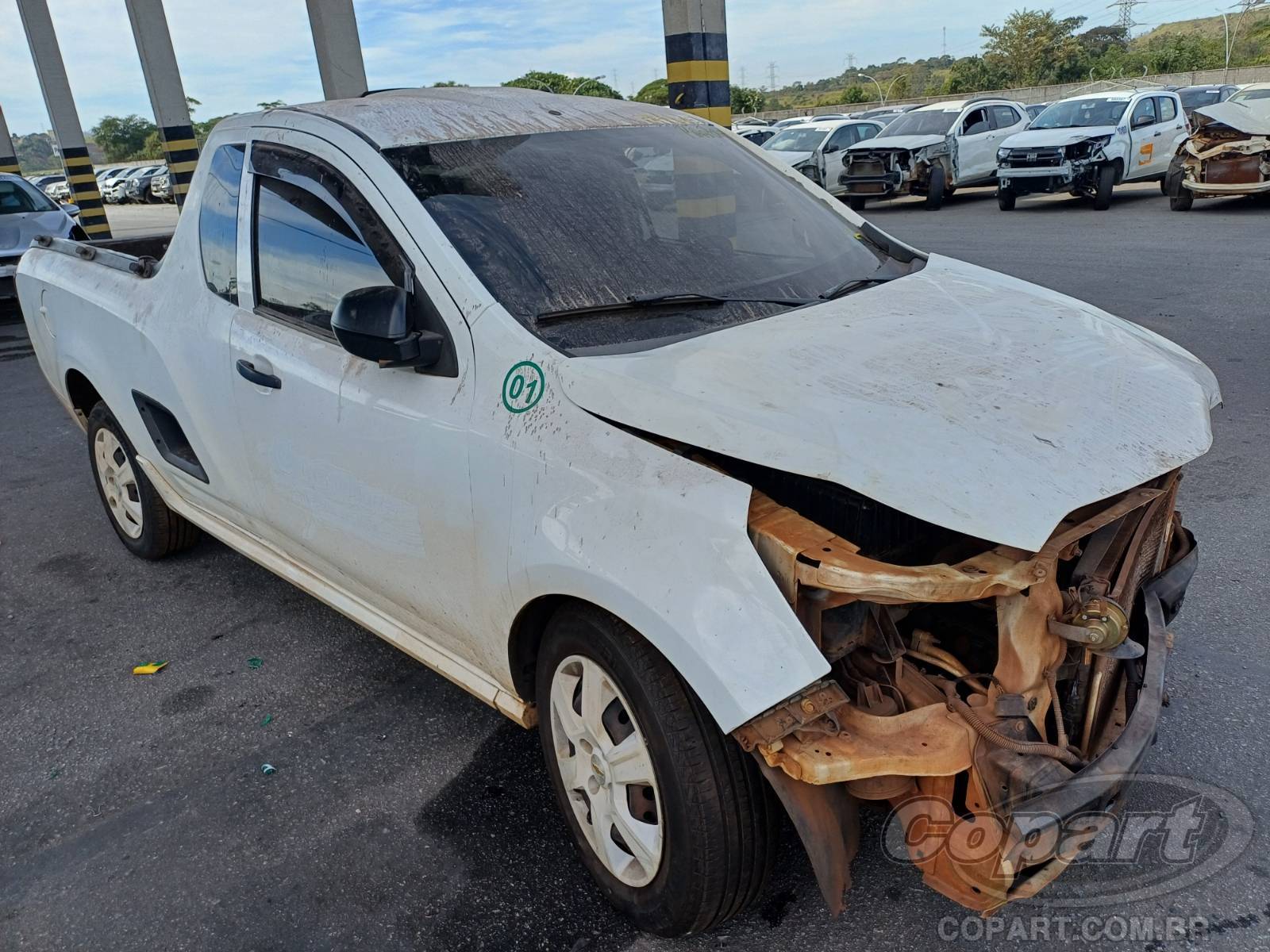 Veículo CHEVROLET Montana 2018 CHEVROLET MONTANA 2018 em leilão