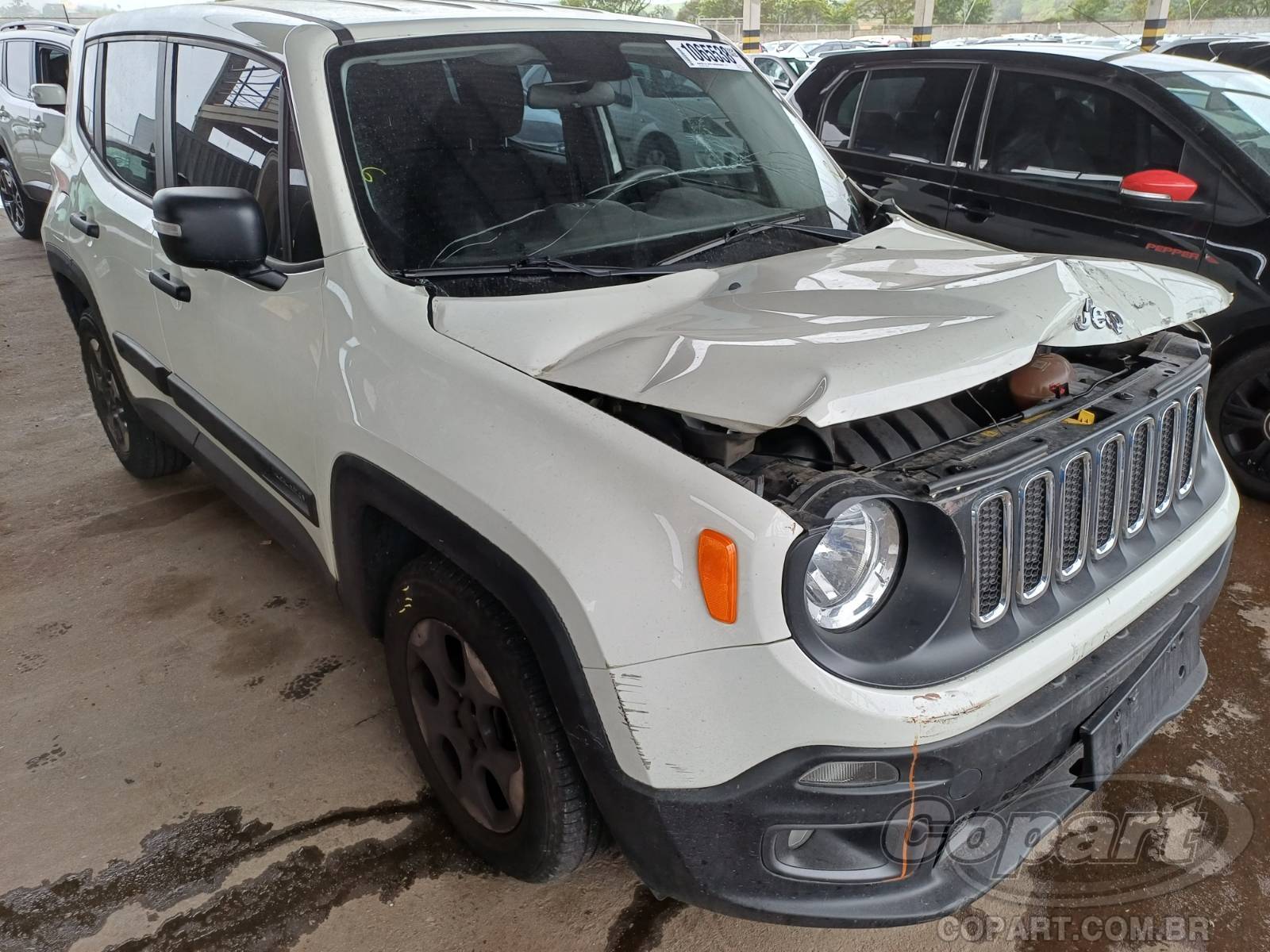 Veículo Fiat Renegade JEEP RENEGADE SPORT 1.8 16V E.TORQ FLEXIVEL ALCOOL/GASOLINA 2016 2016 em leilão