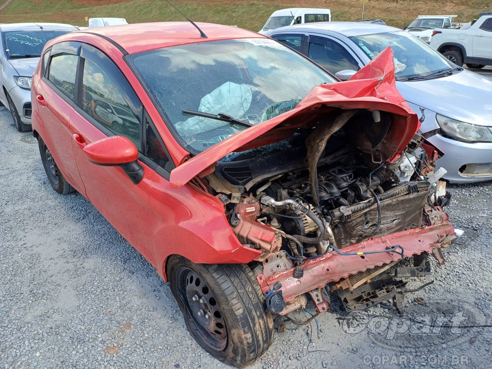 Veículo Ford Fiesta Ford Fiesta S 1.5 16V Sigma 2014 Colisão Média Monta 2014 em leilão