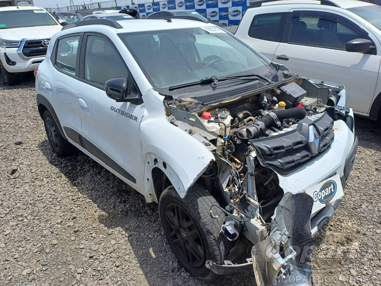 Veículo Renault Kwid 2022 RENAULT KWID Outsider 1.0 SCe 2022 em leilão