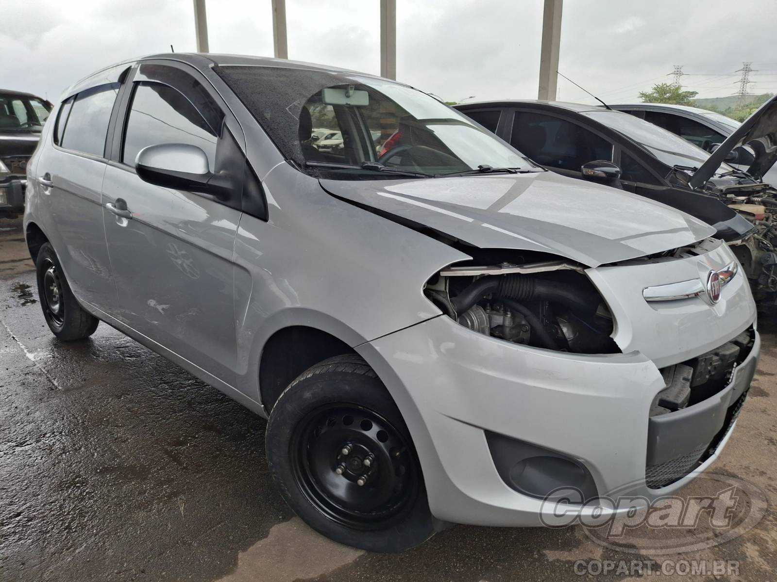 Fiat Palio Attractive 1.0 Evo 2017 Colisão Média Monta