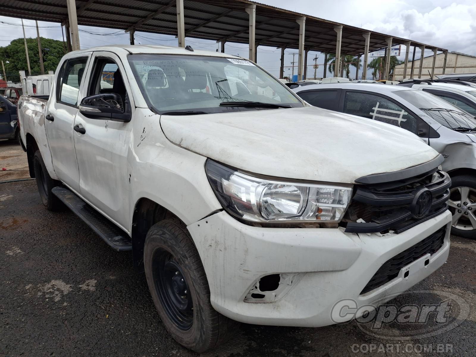 2020 TOYOTA HILUX CD — leilão em Goiânia/GO