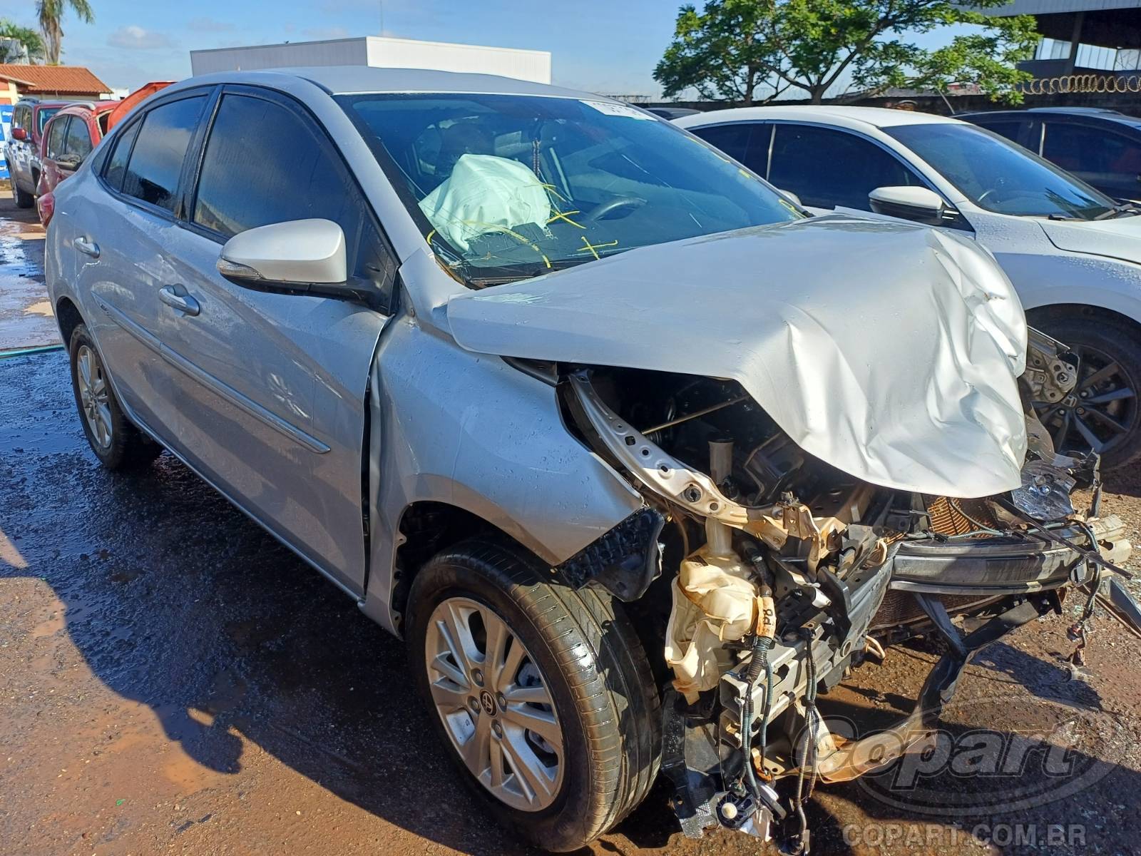 Veículo Toyota Yaris Toyota Yaris Seda XL Plus Tech CVT 1.5 16V Dual VVT-i 2019 2019 em leilão