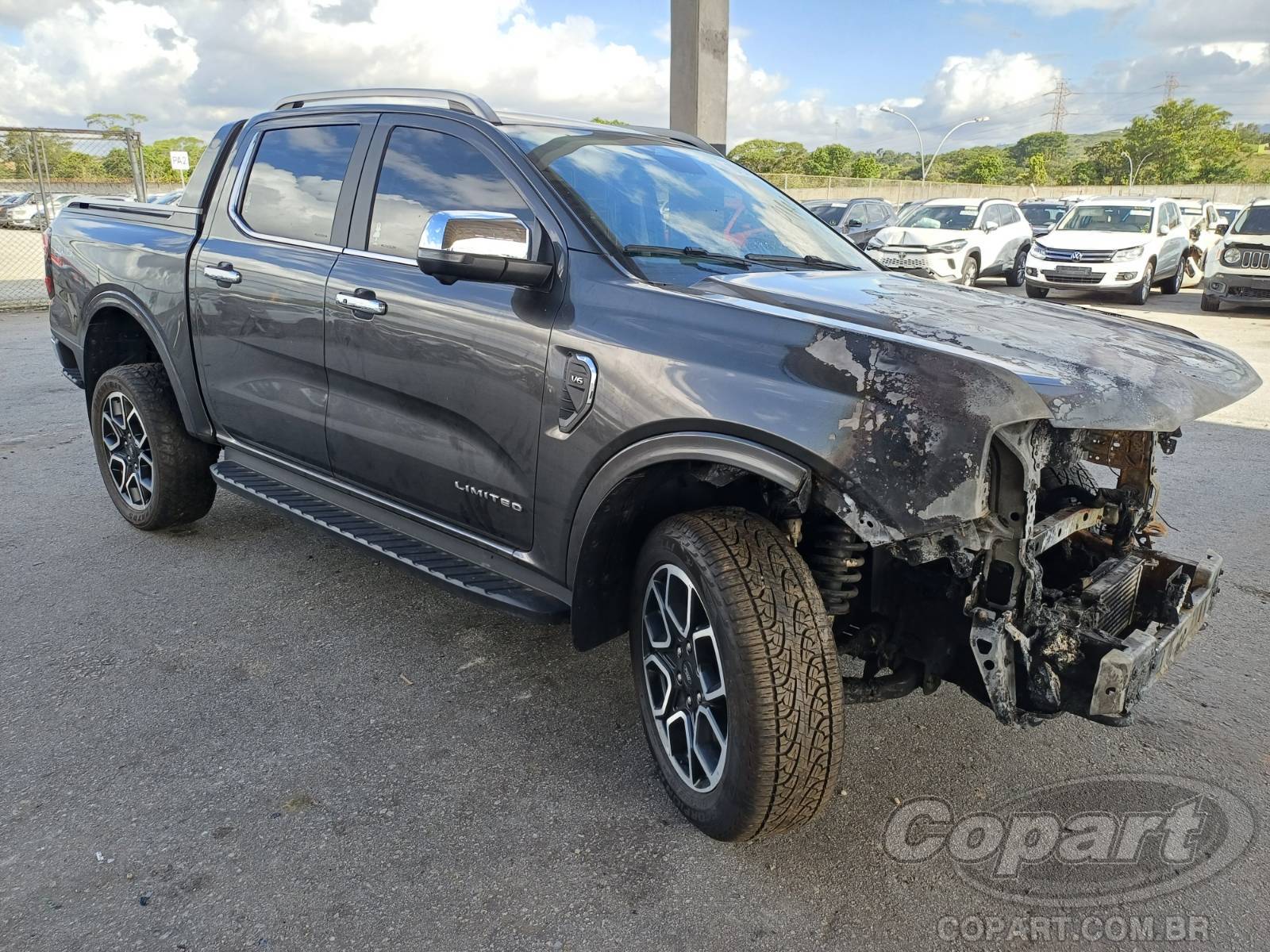 Veículo FORD Ranger Ford Ranger CD Limited Plus AT 3.0 V6 2025 2025 em leilão