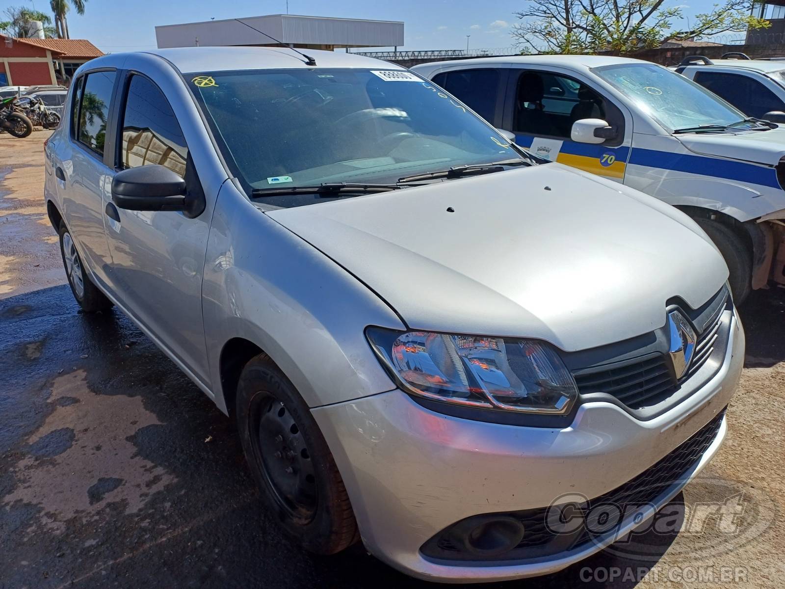 Veículo Renault Sandero RENAULT SANDERO AUTENTIQUE 1.0 16V HI-POWER 2016 2016 em leilão
