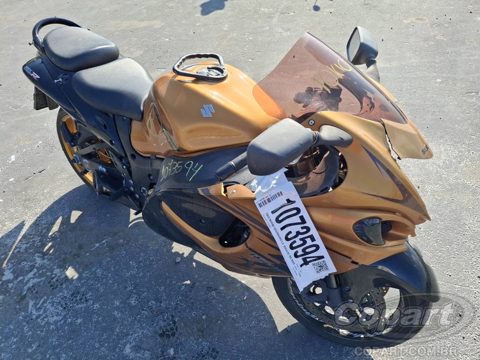 Veículo SUZUKI GSX-R Suzuki GSX-R 1300 R Hayabusa 2011 2011 em leilão