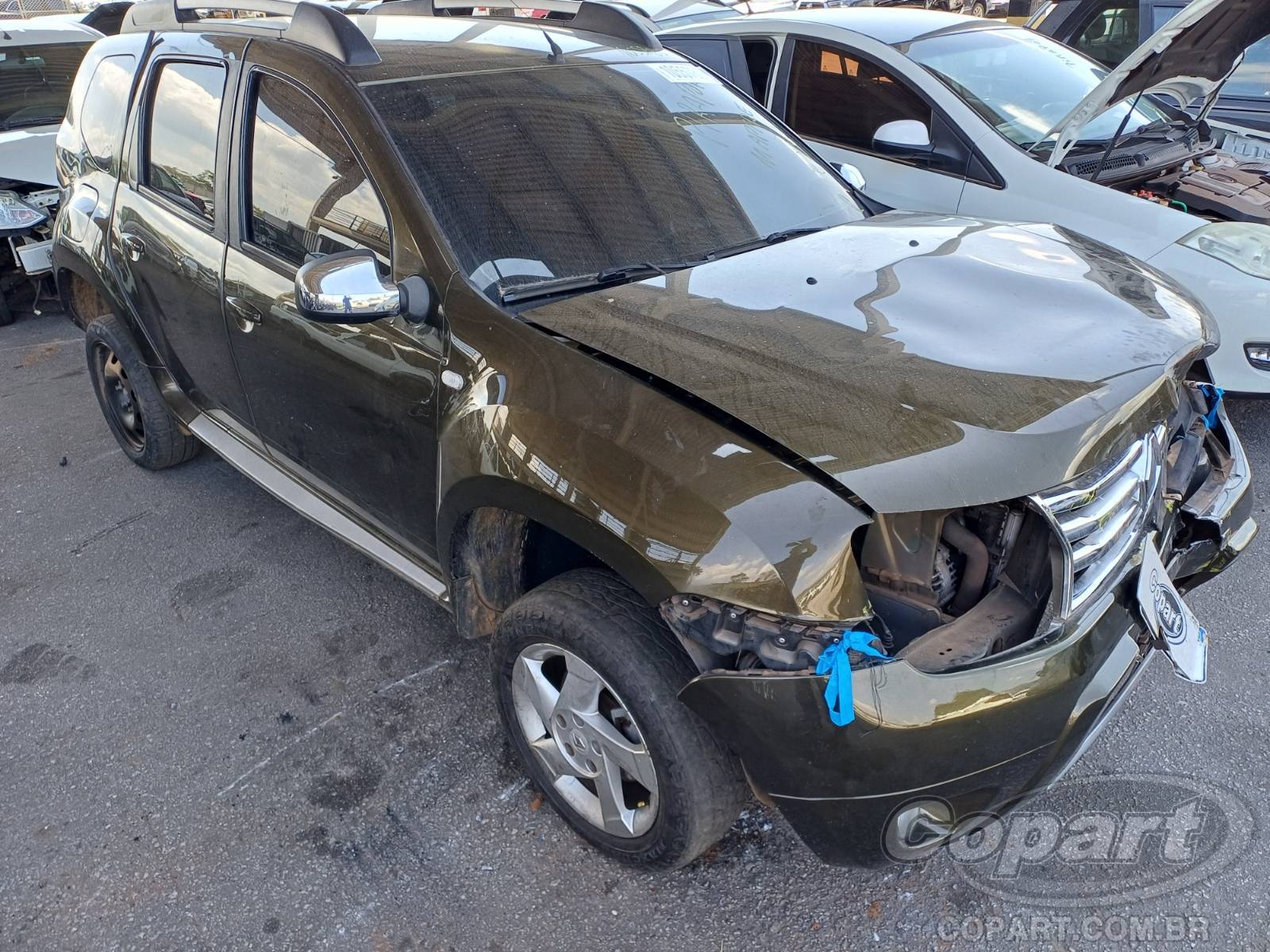 Veículo Renault Duster RENAULT DUSTER 1.6 16V HI-FLEX 2013/2014 2014 em leilão
