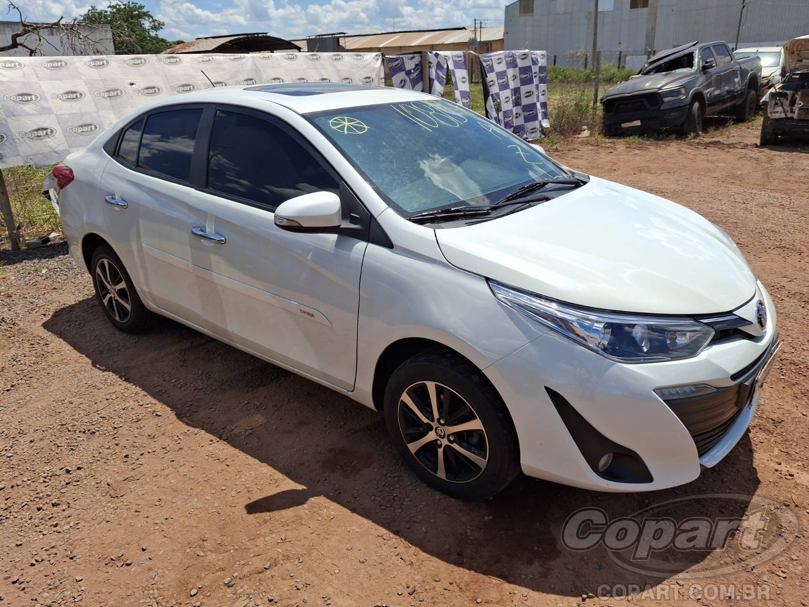 Veículo Toyota Yaris Toyota Yaris Seda XLS CVT 1.5 16V Dual VVT-i 2019 2019 em leilão
