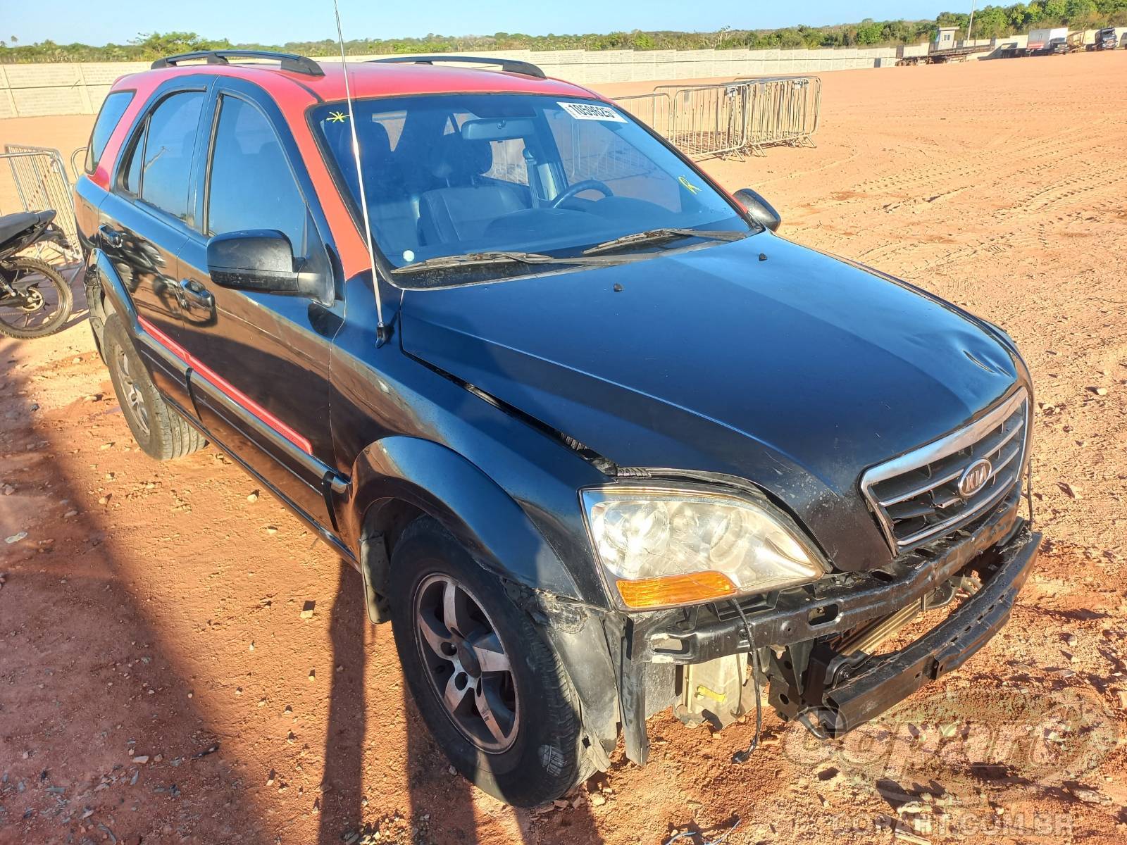Veículo Hyundai Sorento KIA SORENTO EX 2.5 16V 2008 Diesel 2008 em leilão
