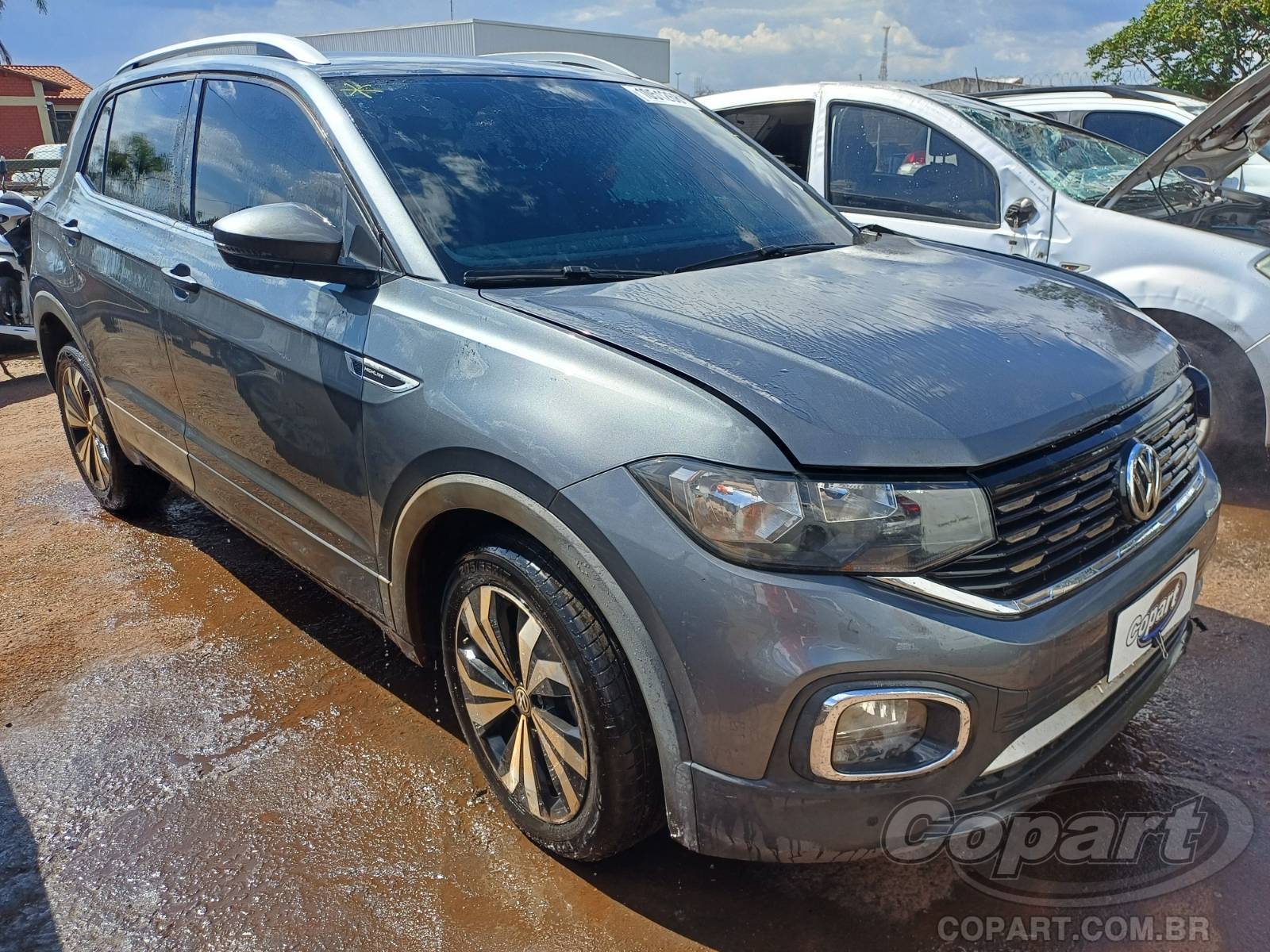 Veículo VW - VolksWagen Volkswagen Volkswagen T-Cross 2021 2021 em leilão