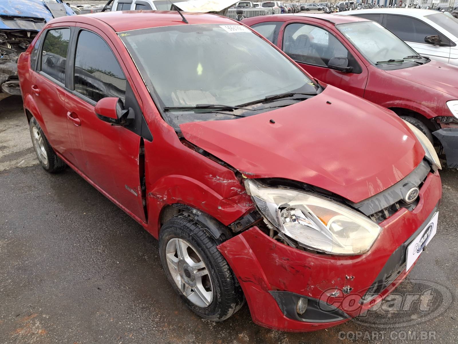 Veículo Ford FIESTA SEDAN FORD FIESTA SEDAN 2012 Flex 2012 em leilão