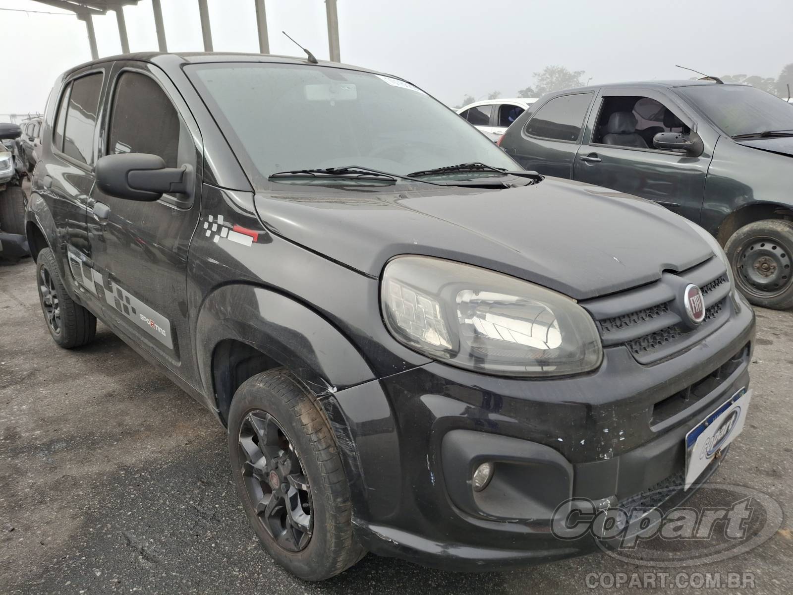 Veículo Fiat Uno FIAT UNO UNO ATTRACTIVE 1.0 EVO 2018 2019 em leilão
