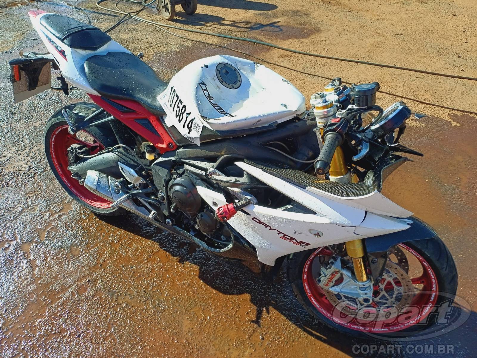 Veículo TRIUMPH Daytona Triumph Daytona 675R ABS 2014 2014 em leilão