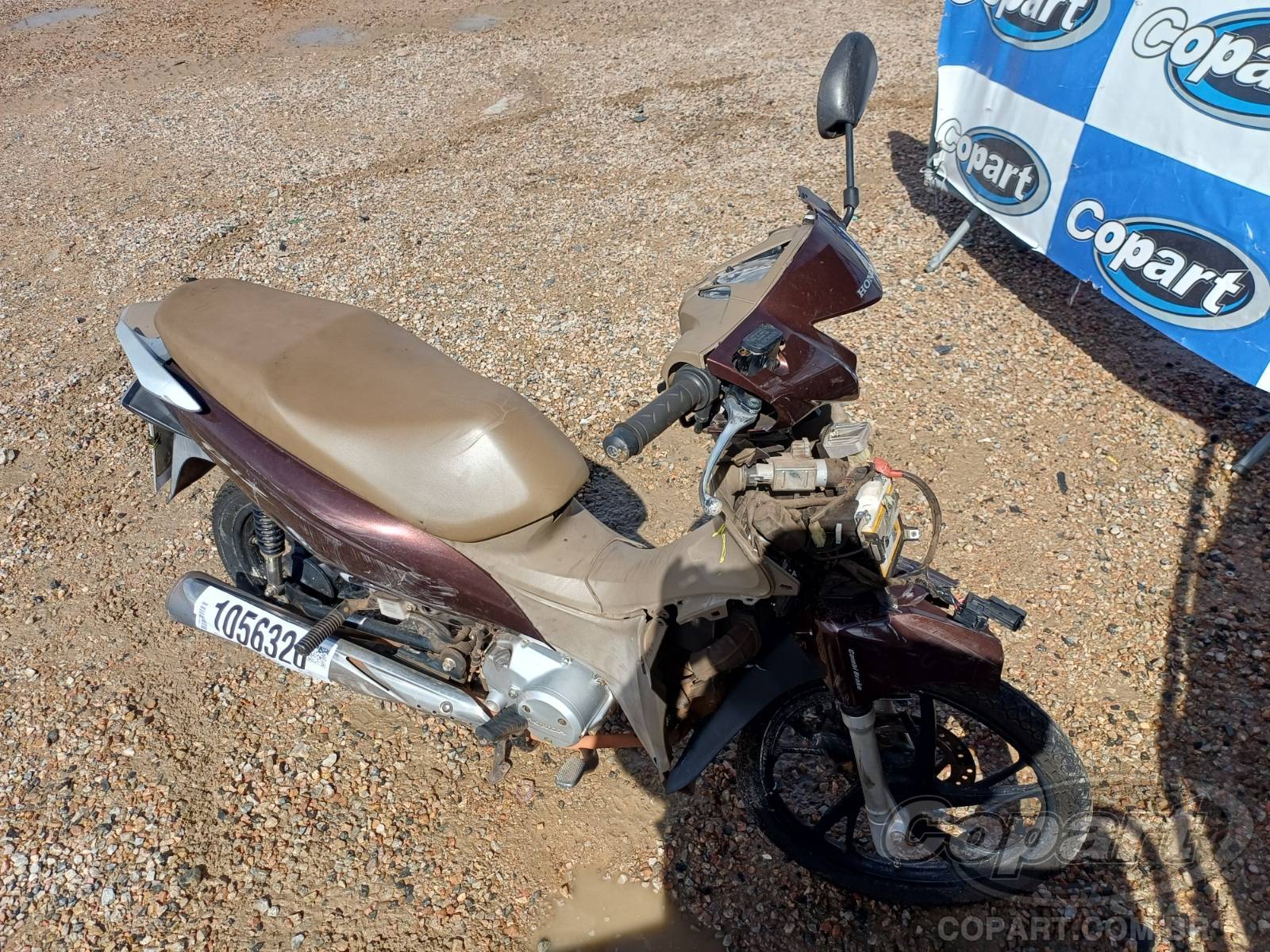 Veículo HONDA Biz 2021 HONDA BIZ 125 2021 em leilão