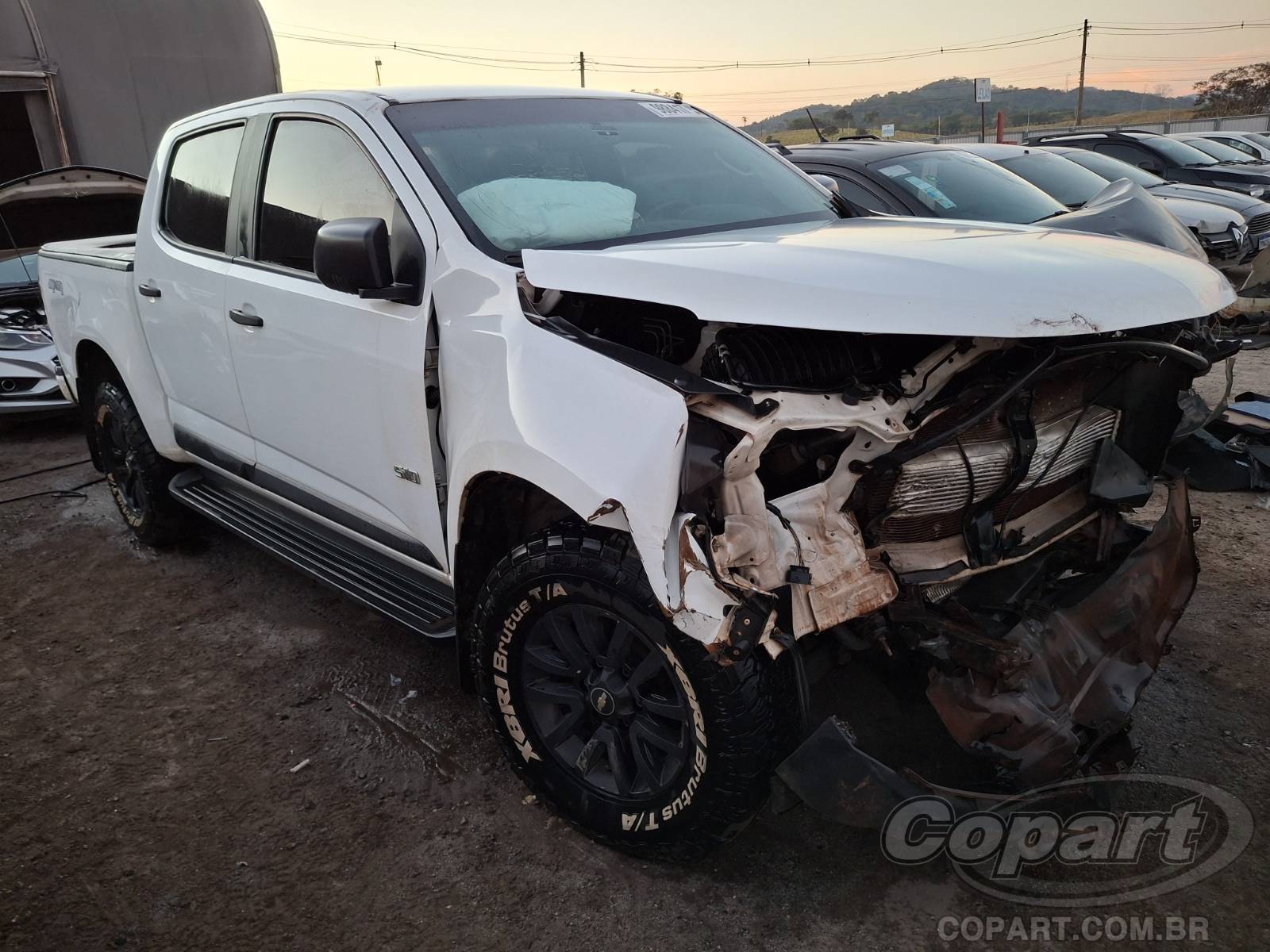 Veículo CHEVROLET S10 CHEVROLET S10 CABINE DUPLA 2021 Diesel 2021 em leilão