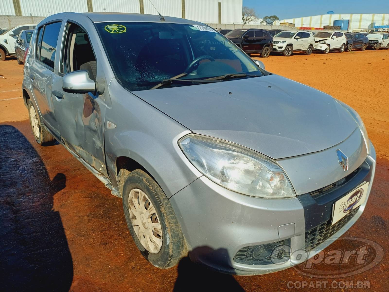 Veículo Renault Sandero RENAULT SANDERO 1.0 16V HI-FLEX 2012 em leilão