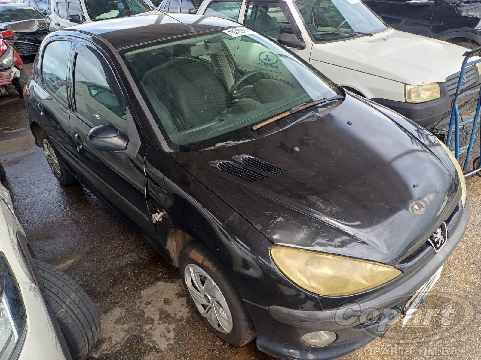 Veículo Peugeot 206 Peugeot 206 Presence 1.4 2008 Colisão Lateral 2008 em leilão