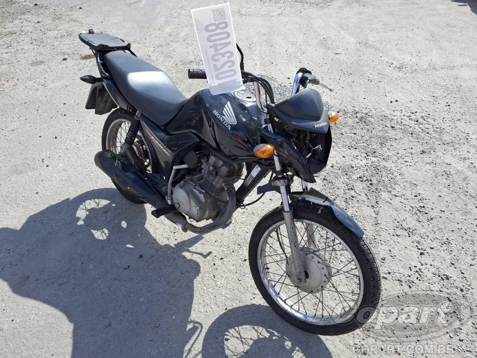 Veículo HONDA CG 2017 HONDA CG 125I 2017 em leilão
