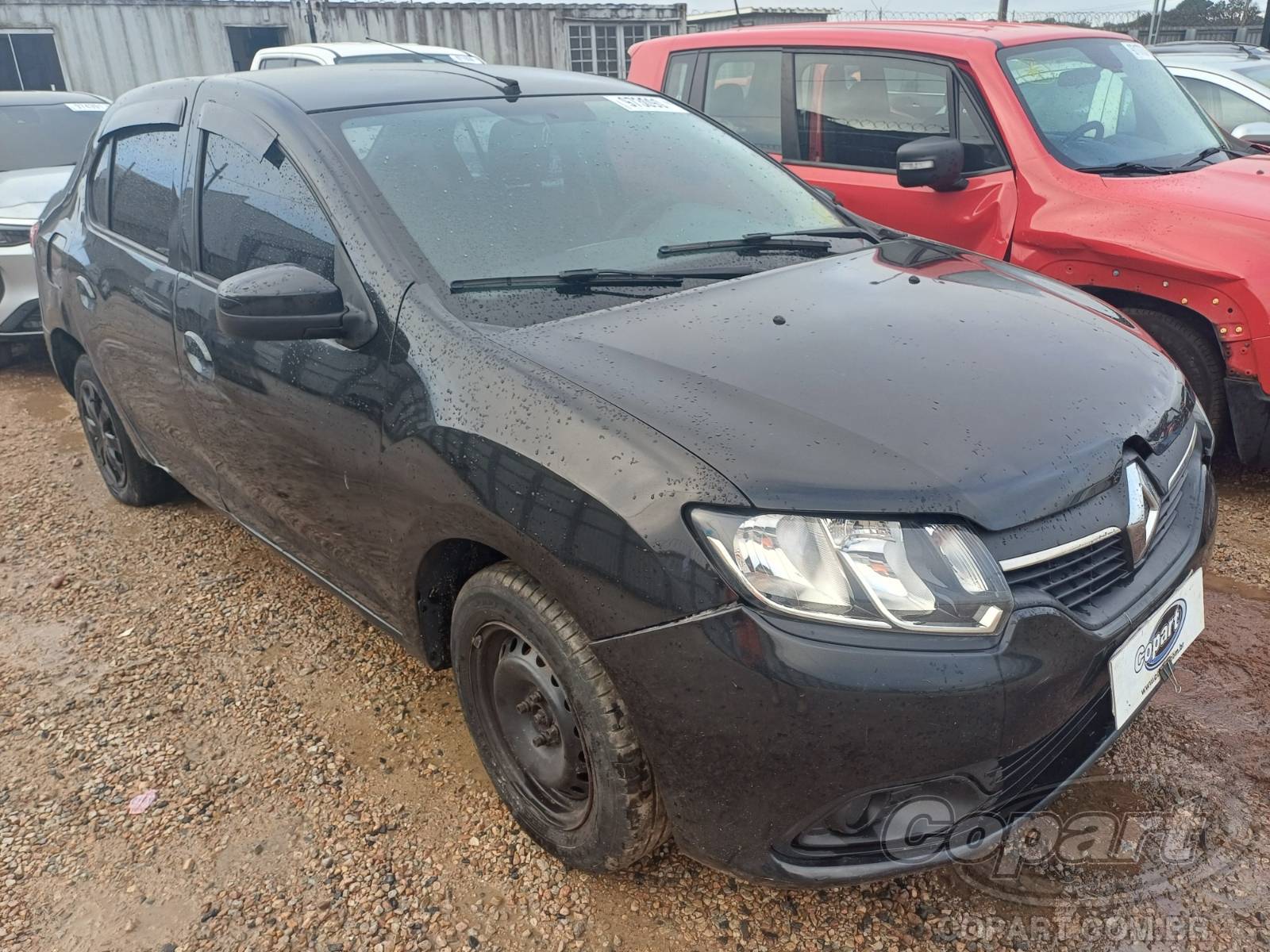 Veículo Renault Logan Renault Logan Expression 1.0 16V Hi-Power 2017 Médio Enchente 2017 em leilão