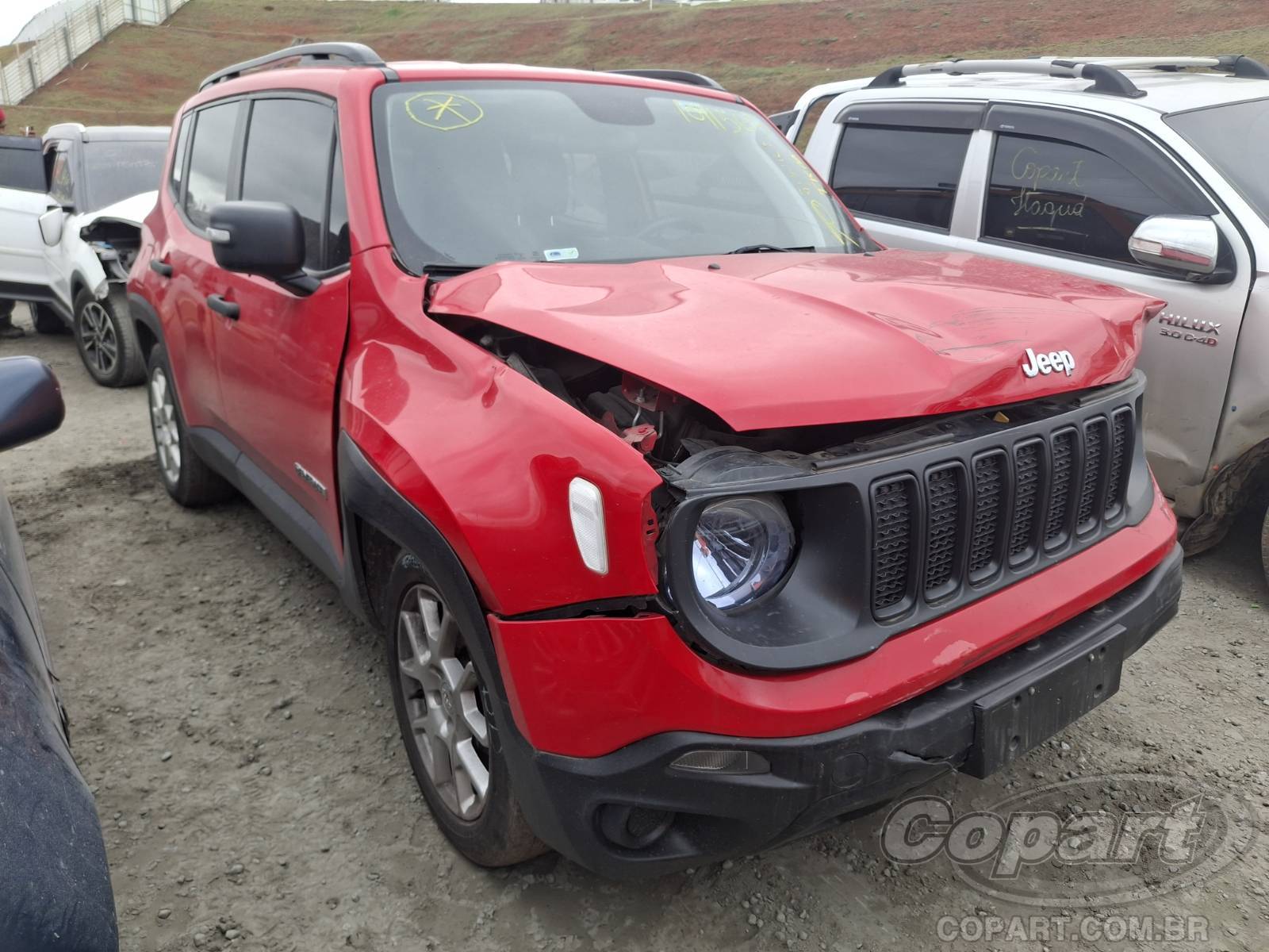 Veículo Fiat Renegade JEEP RENEGADE SPORT 1.8 16V E.TORQ EVO 2019 2019 em leilão