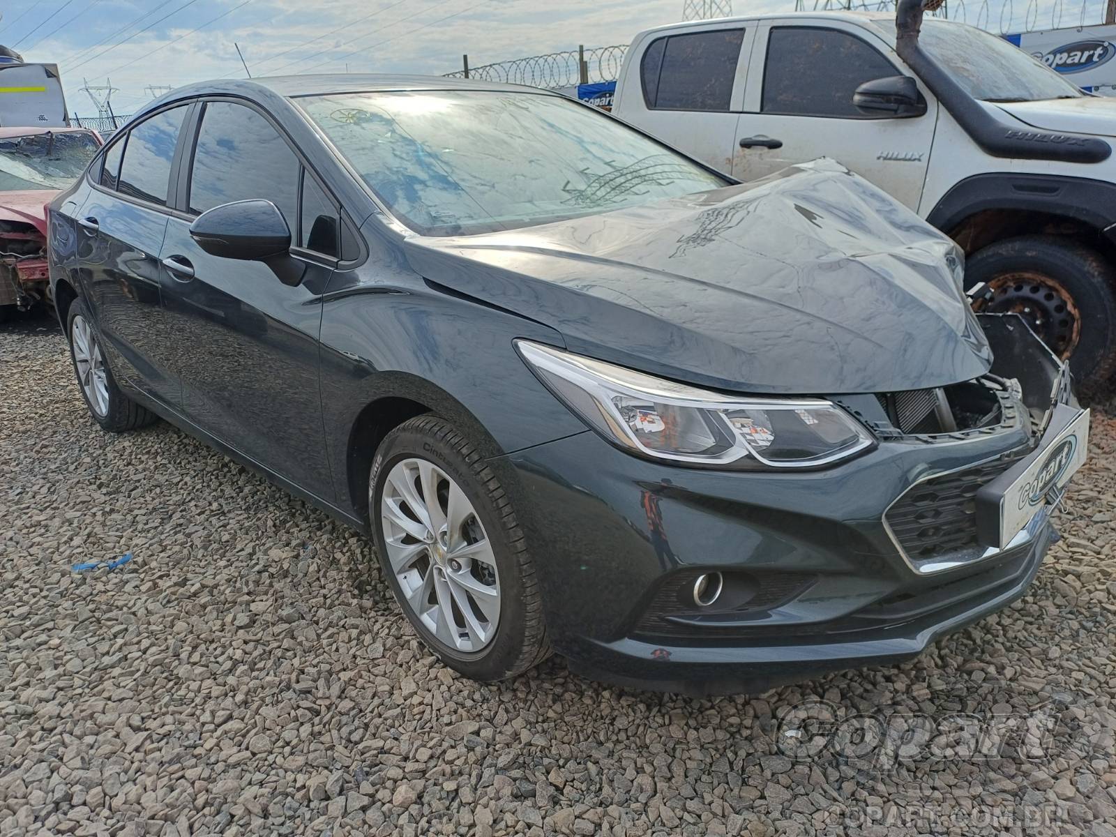 Veículo GM - Chevrolet Cruze CHEVROLET CRUZE LT AT 1.4 16V ECOTEC TURBO 2018 2019 em leilão