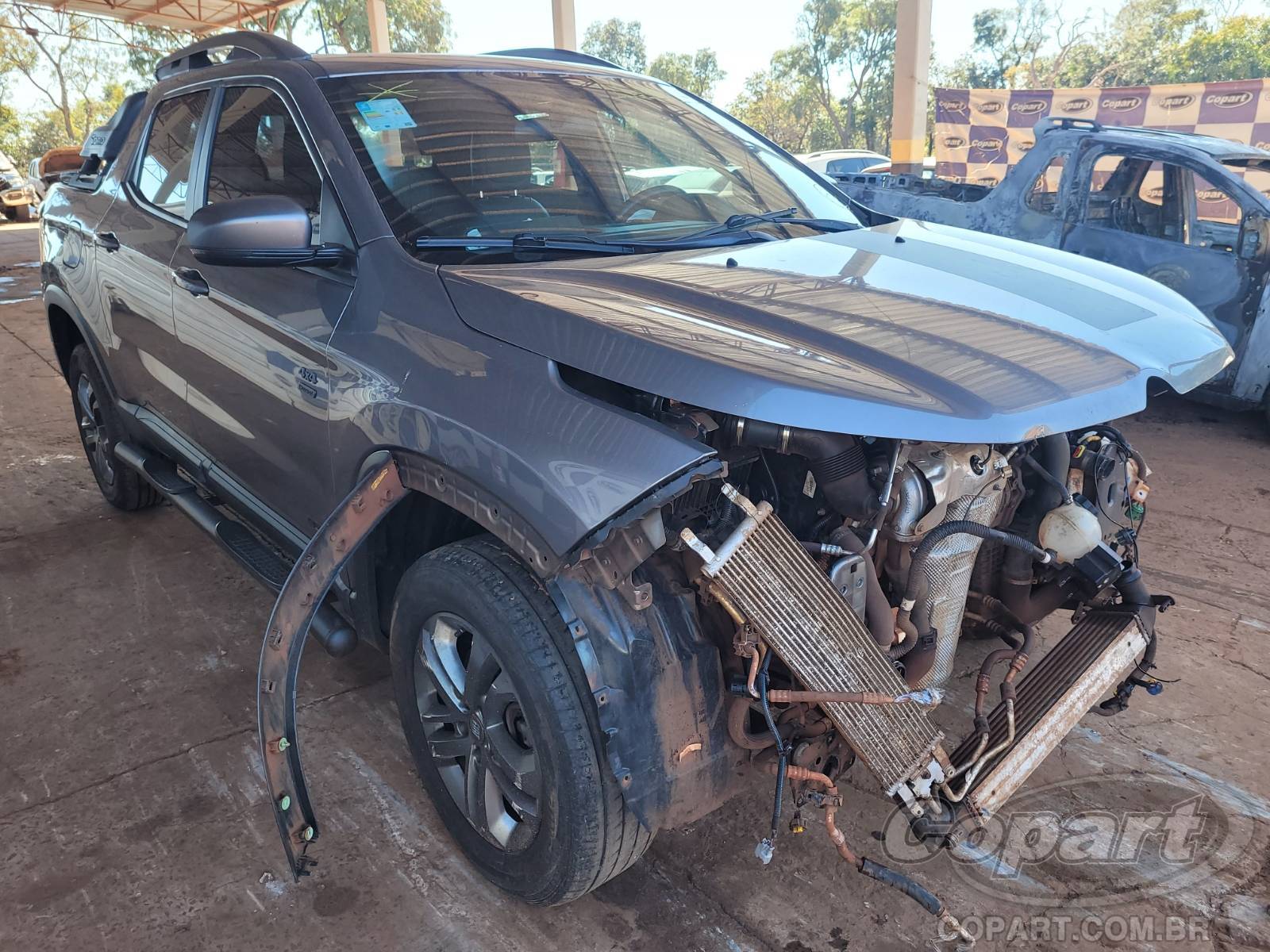 Veículo FIAT Toro FIAT TORO Freedom AT9 2.0 MultiJet Turbo 2021 2021 em leilão
