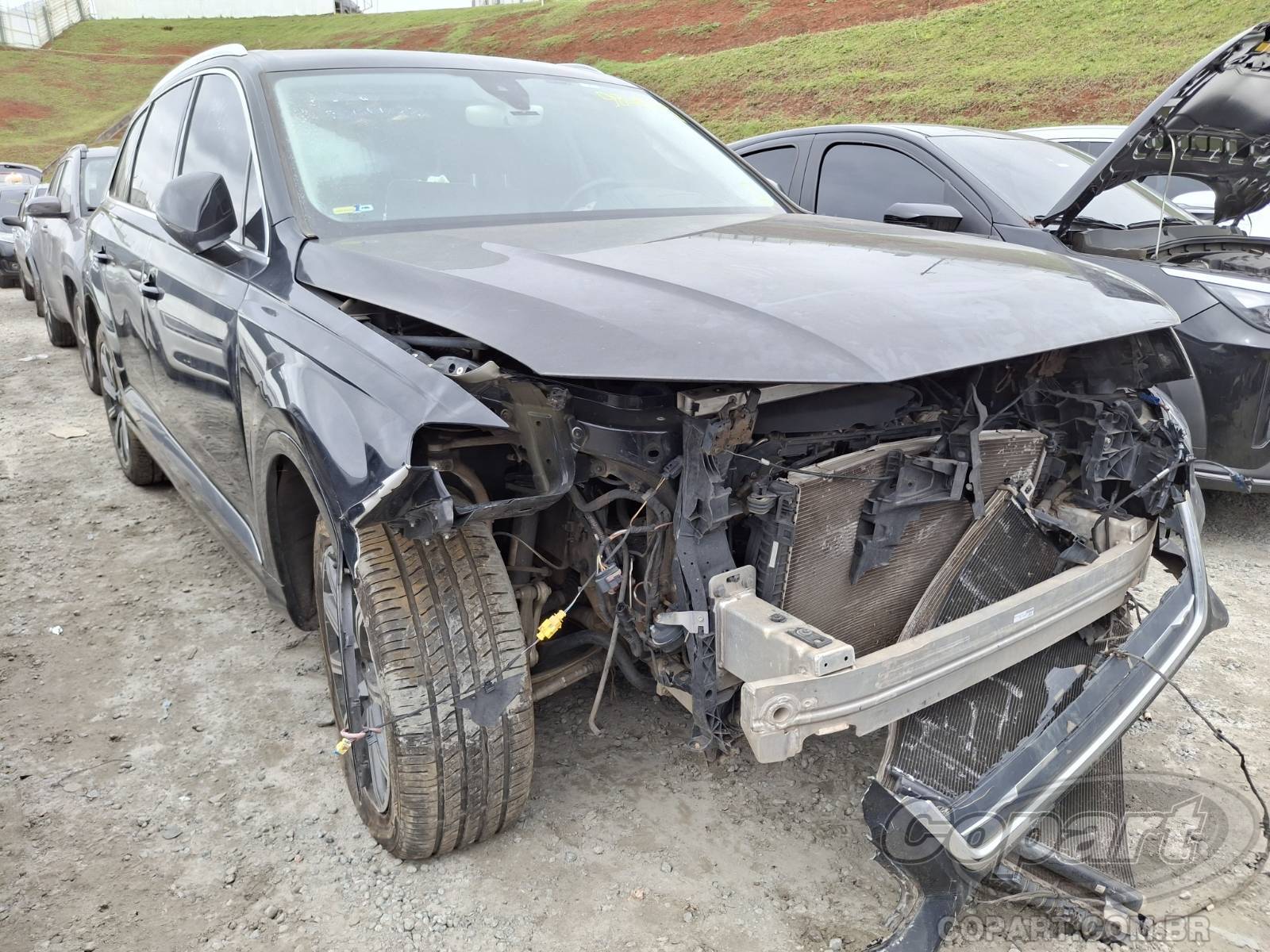 Veículo Audi Q7 Audi Q7 Ambition 3.0 V6 TFSI 2016 Colisão Média Monta 2016 em leilão