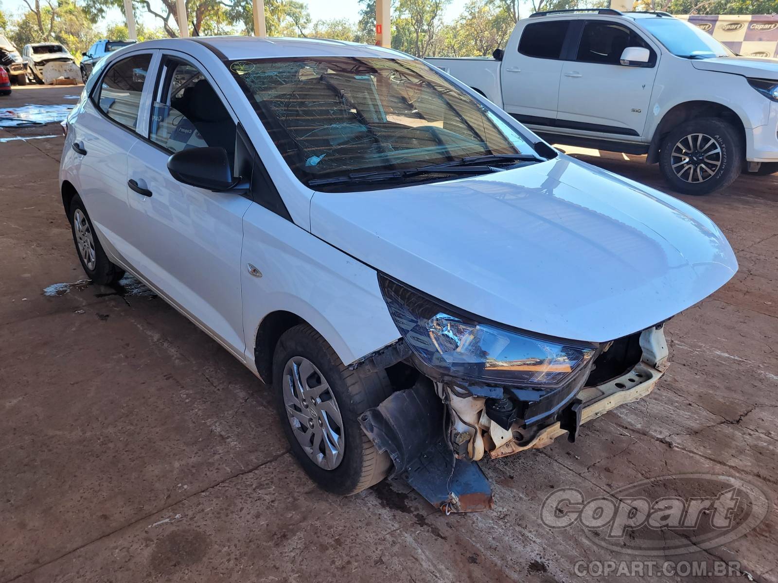 Veículo Hyundai HB20 HYUNDAI HB20 Sense 1.0 12V CVVT 2023 2024 em leilão