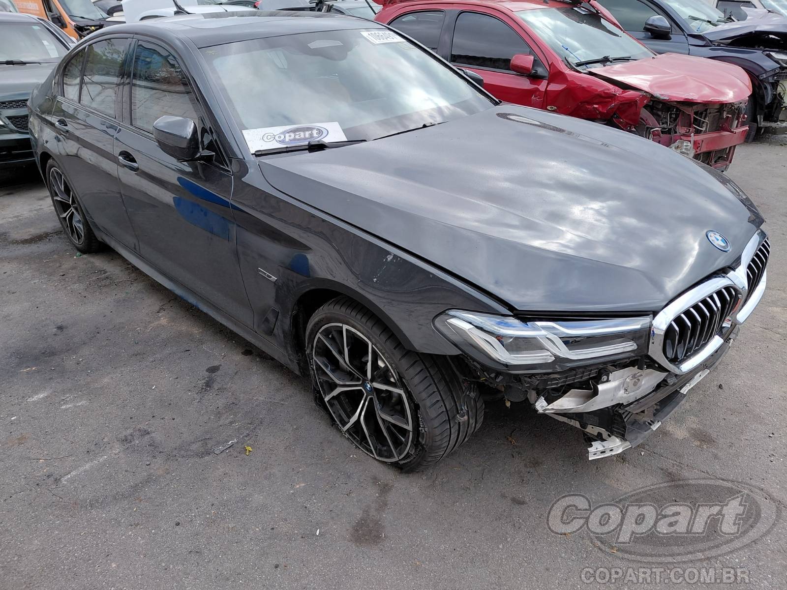 Veículo BMW SERIE 5 BMW SERIE 5 2022 Hibrido Elétrico/Gasolina 2022 em leilão