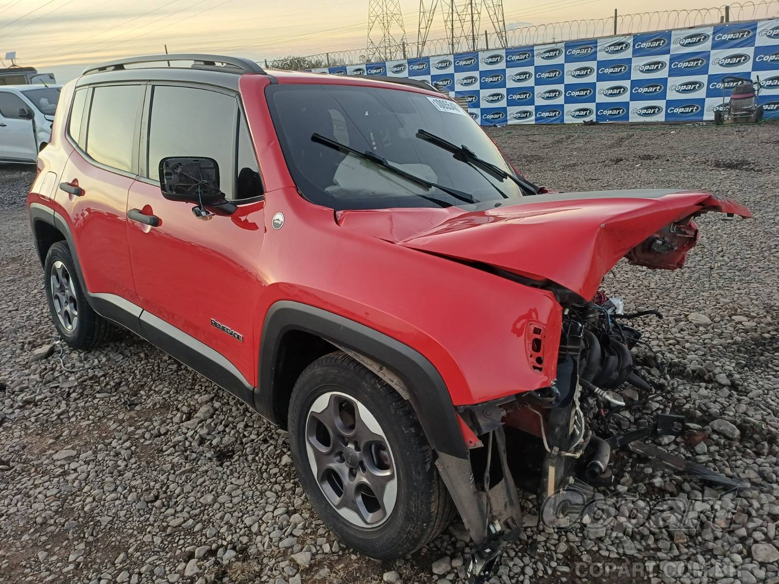 Veículo Fiat Renegade JEEP RENEGADE SPORT 1.8 16V E.TORQ 2016 2016 em leilão