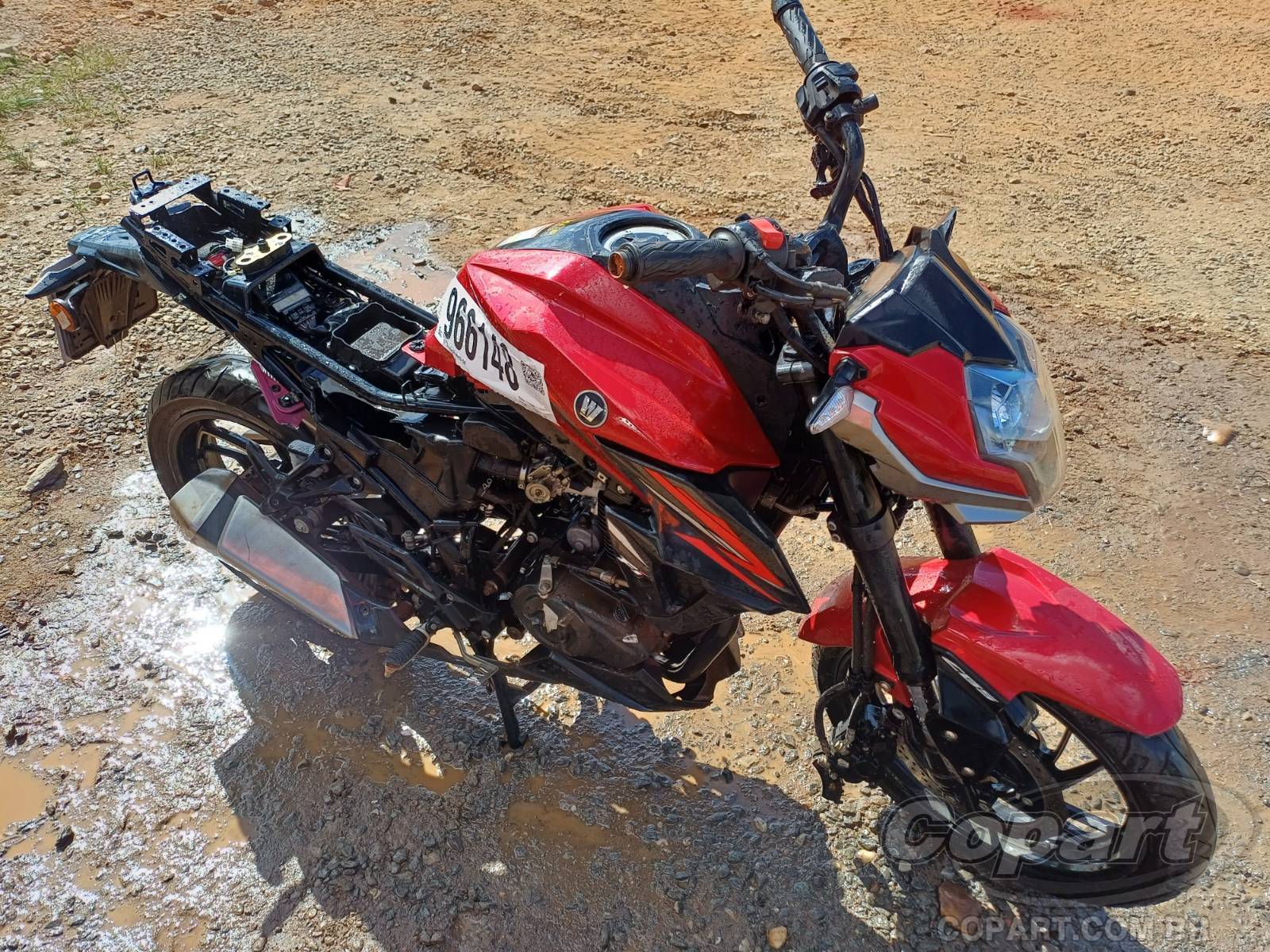 Veículo HAOJUE DR HAOJUE DR 160 Fi 2024 Gasolina 2024 em leilão
